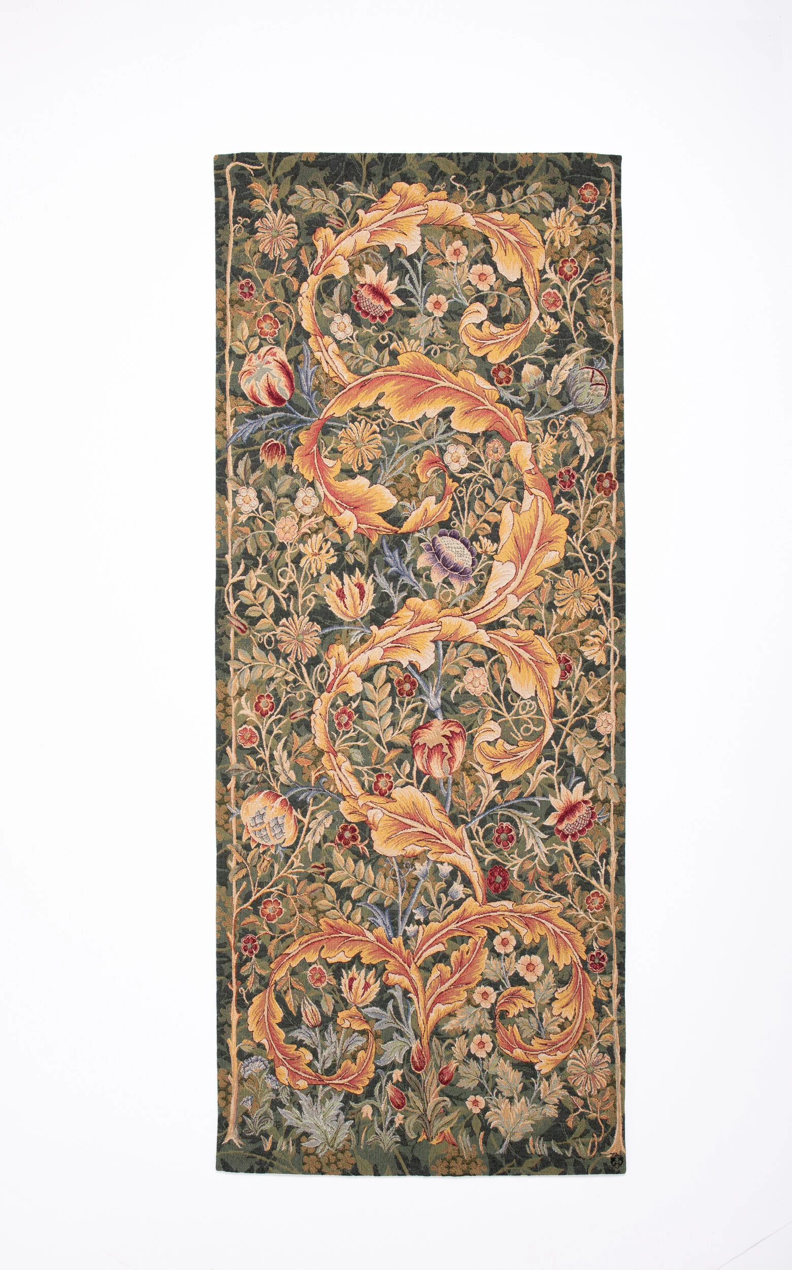 Swirling Leaves Tapestry by William Morris 