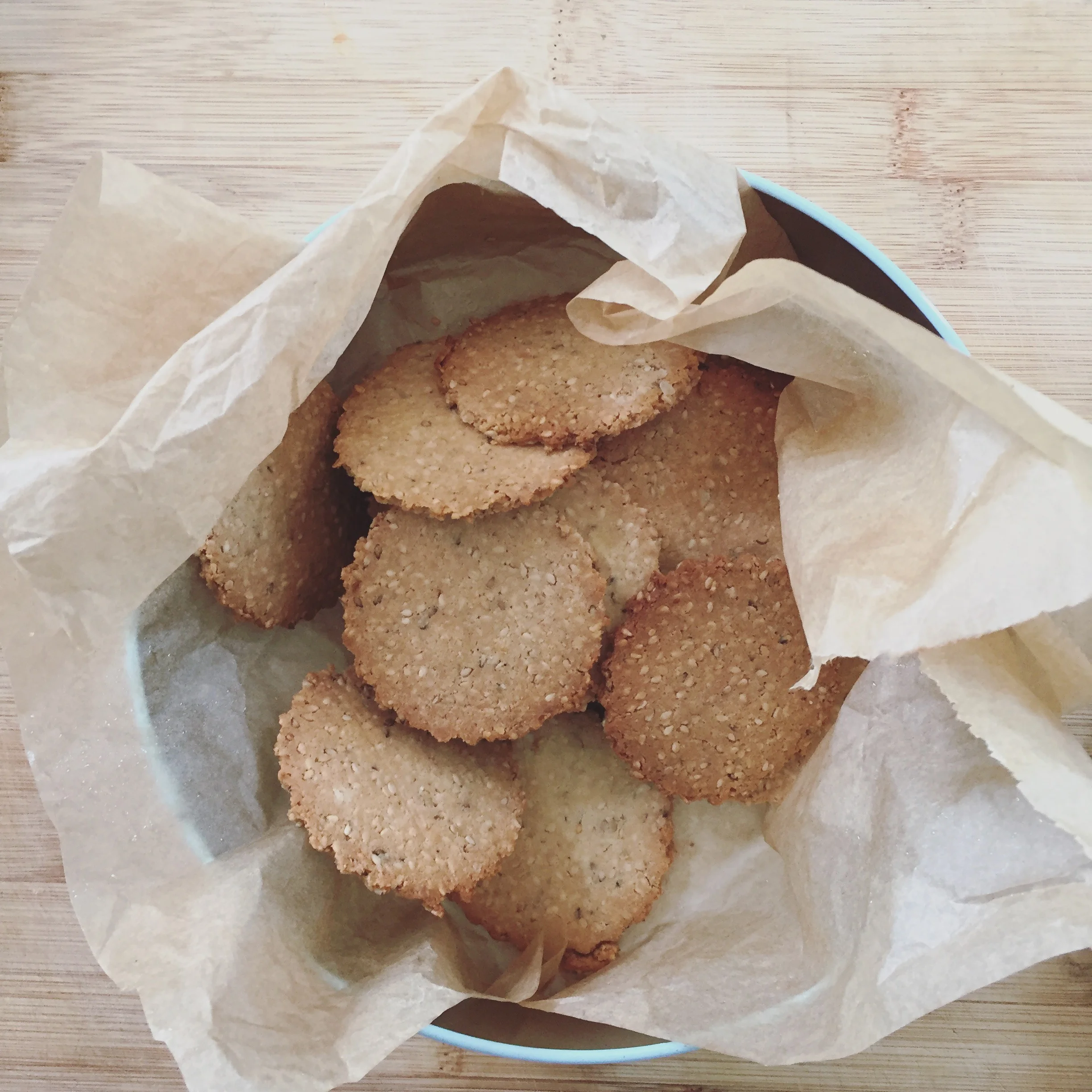  Sesame Crackers