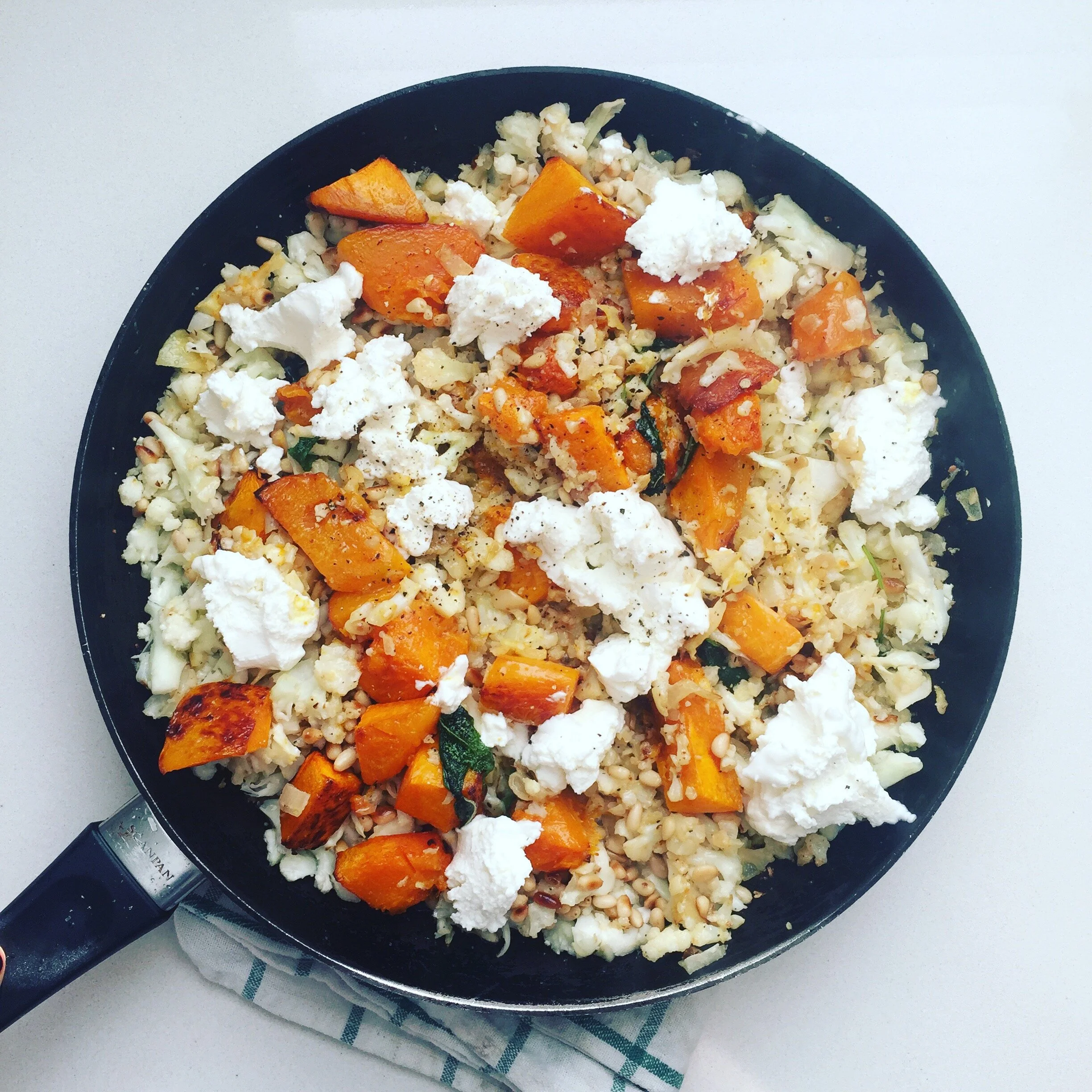 Pumpkin & Sage Caulizotto