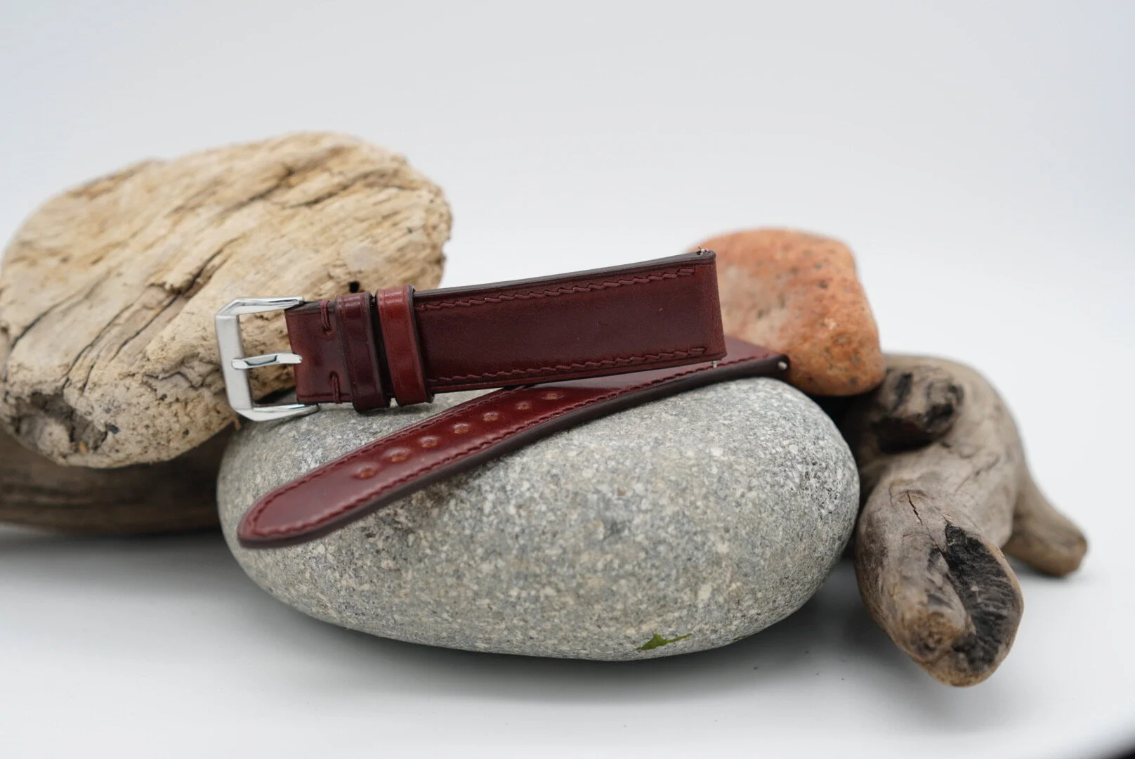 Alligator, ostrich, lizard, python, classic leather watch strap