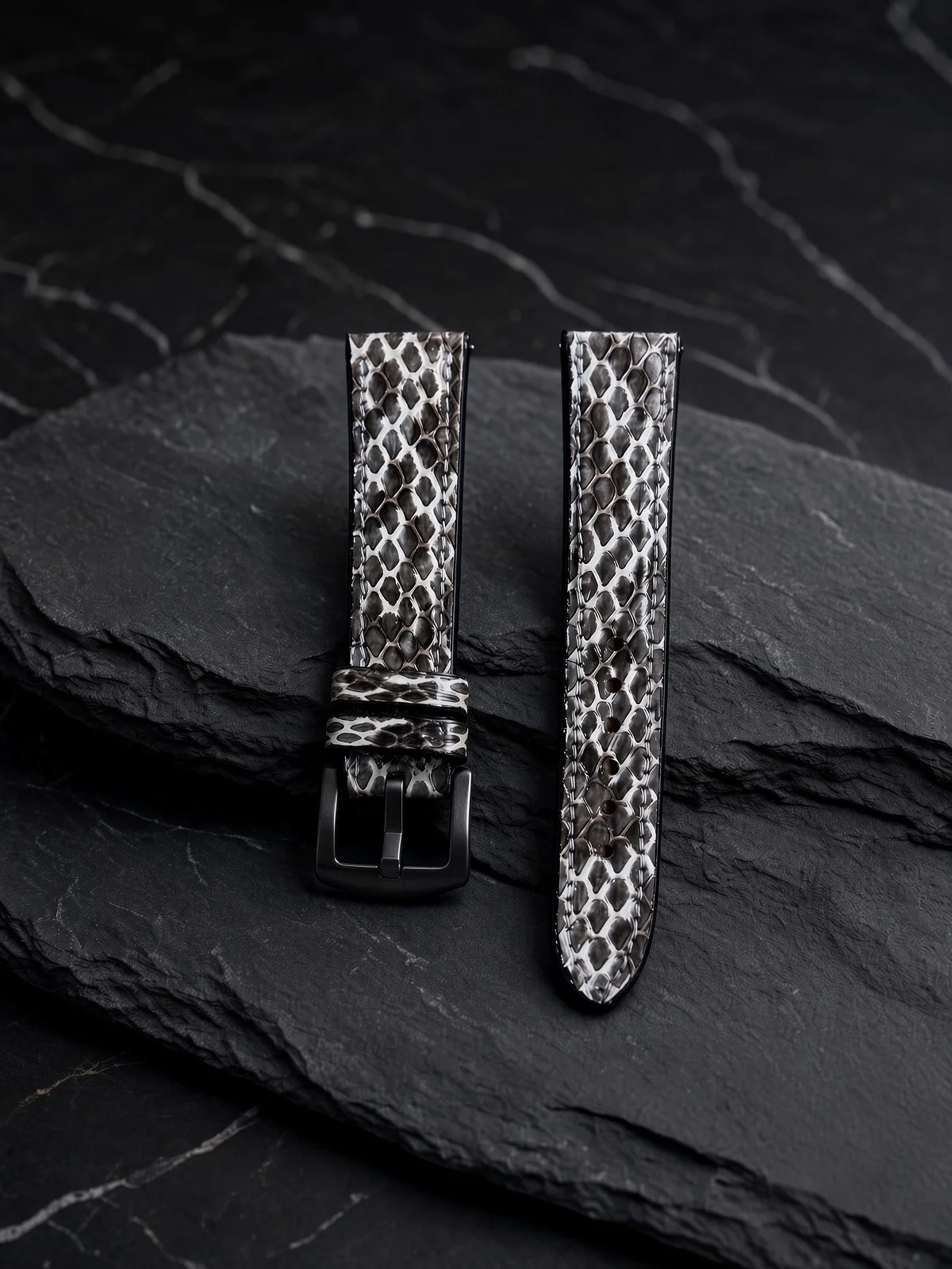 White and Gray Python - Handmade in USA