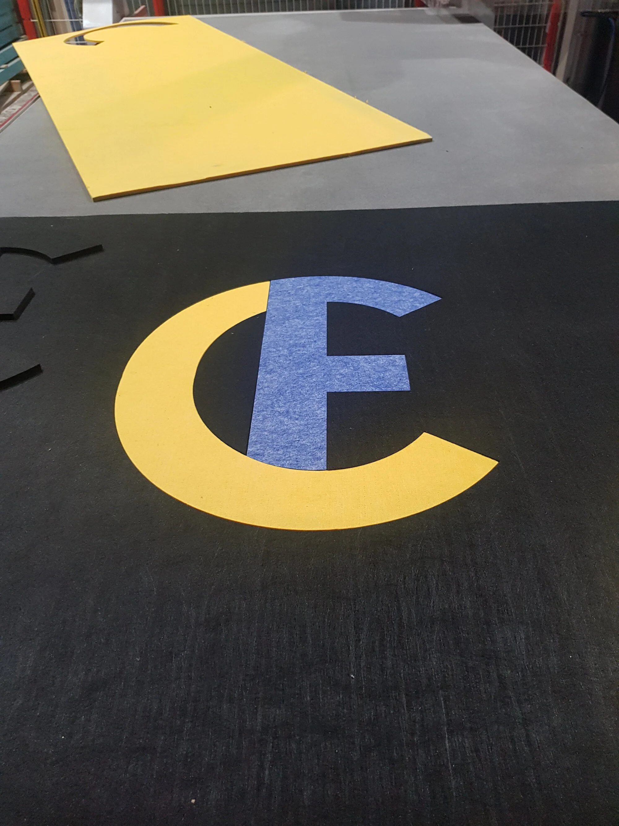 Custom Acoustic Panel Inlays