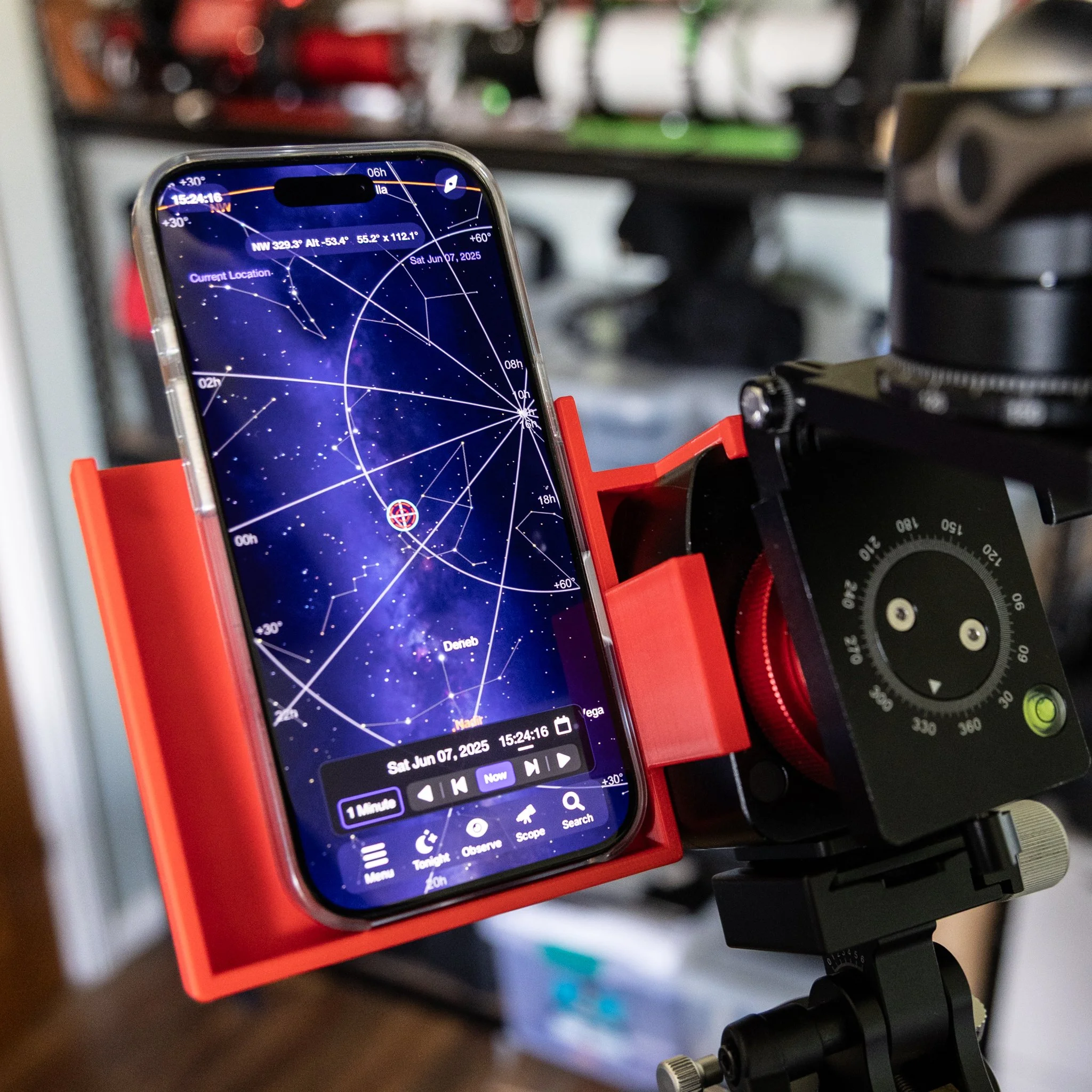 An updated phone holder for the MSM Nomad