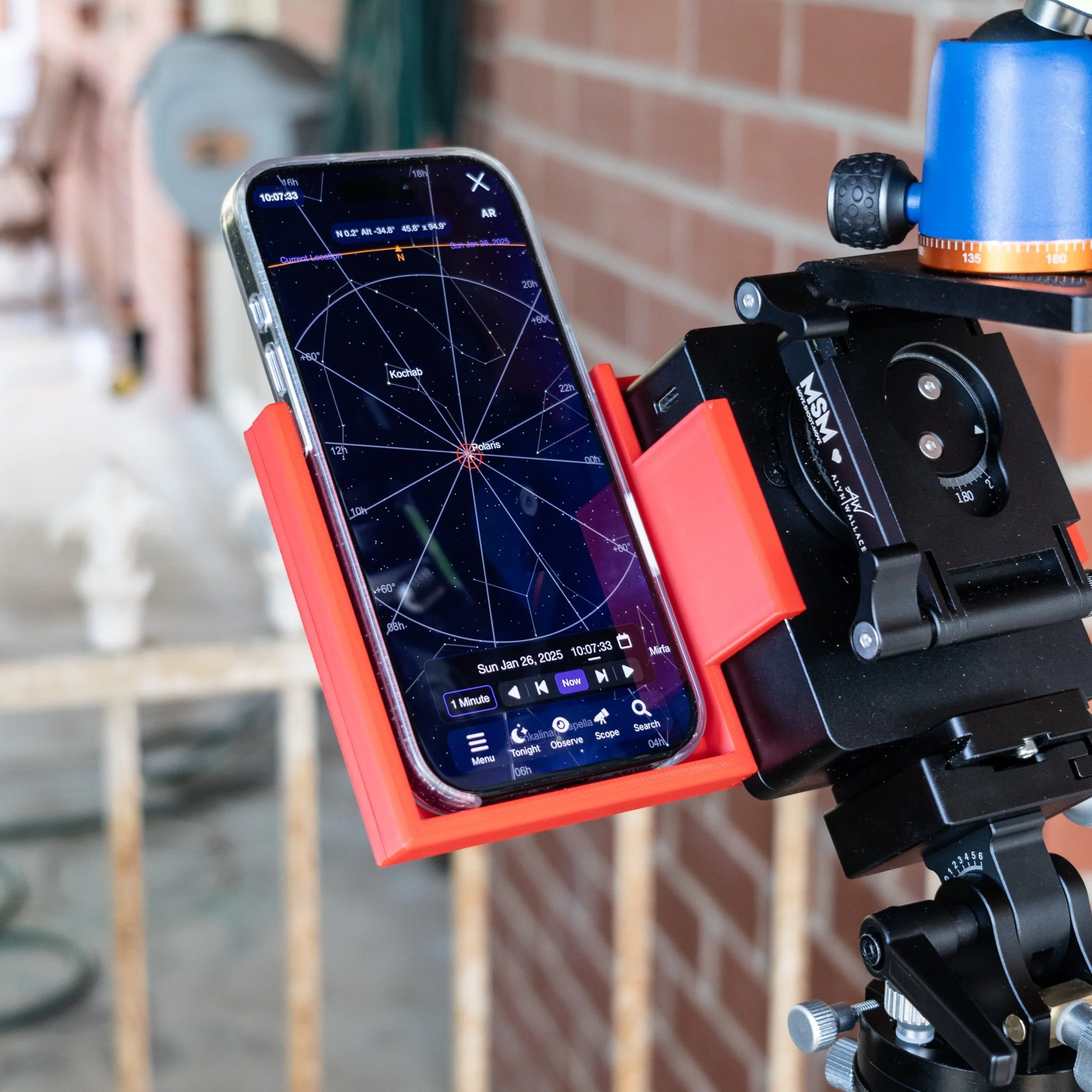 The original MSM Tracker, yet another phone bracket