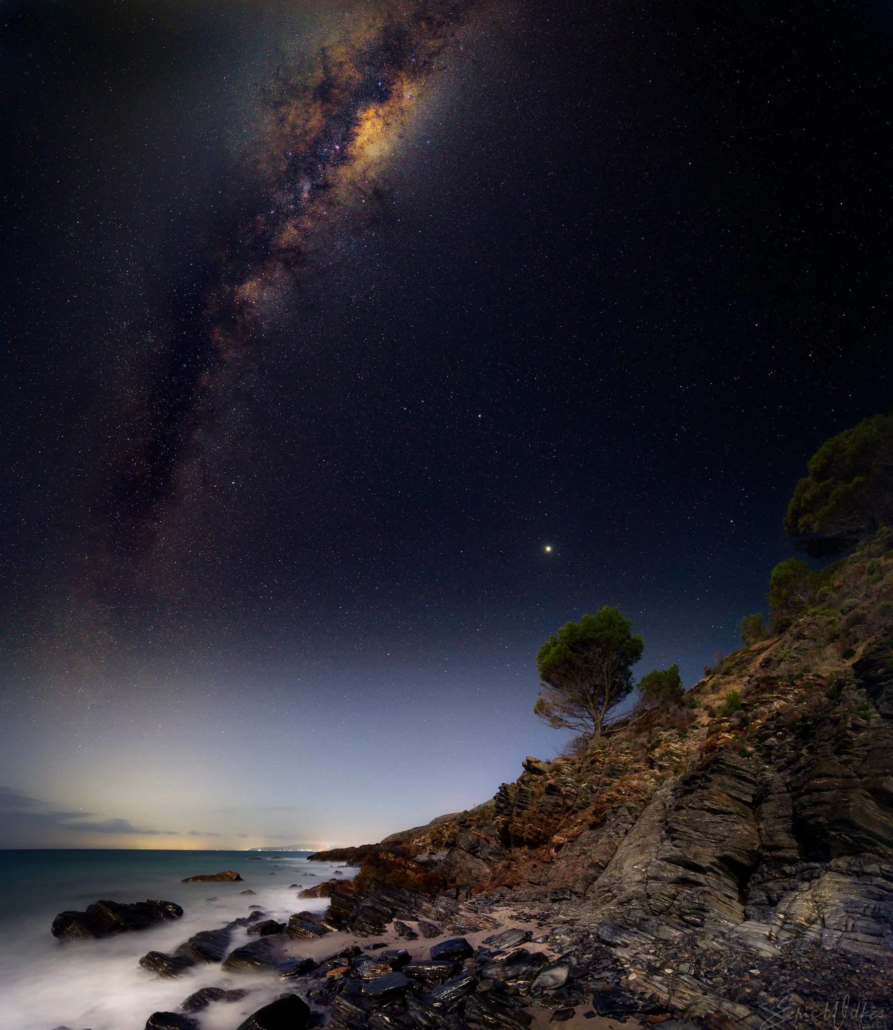 Milky Way Over Second Valley