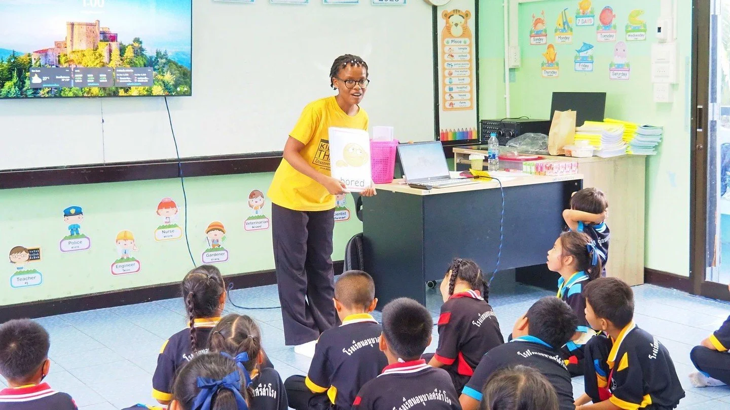 Emotions class just turned into the cutest mirror ever! 

Teacher Unah stood in front of her little ones, making the silliest faces: big yawns for &ldquo;sleepy,&rdquo; dramatic sighs for &ldquo;bored,&rdquo; sleepy eyes, droopy shoulders, and sudden