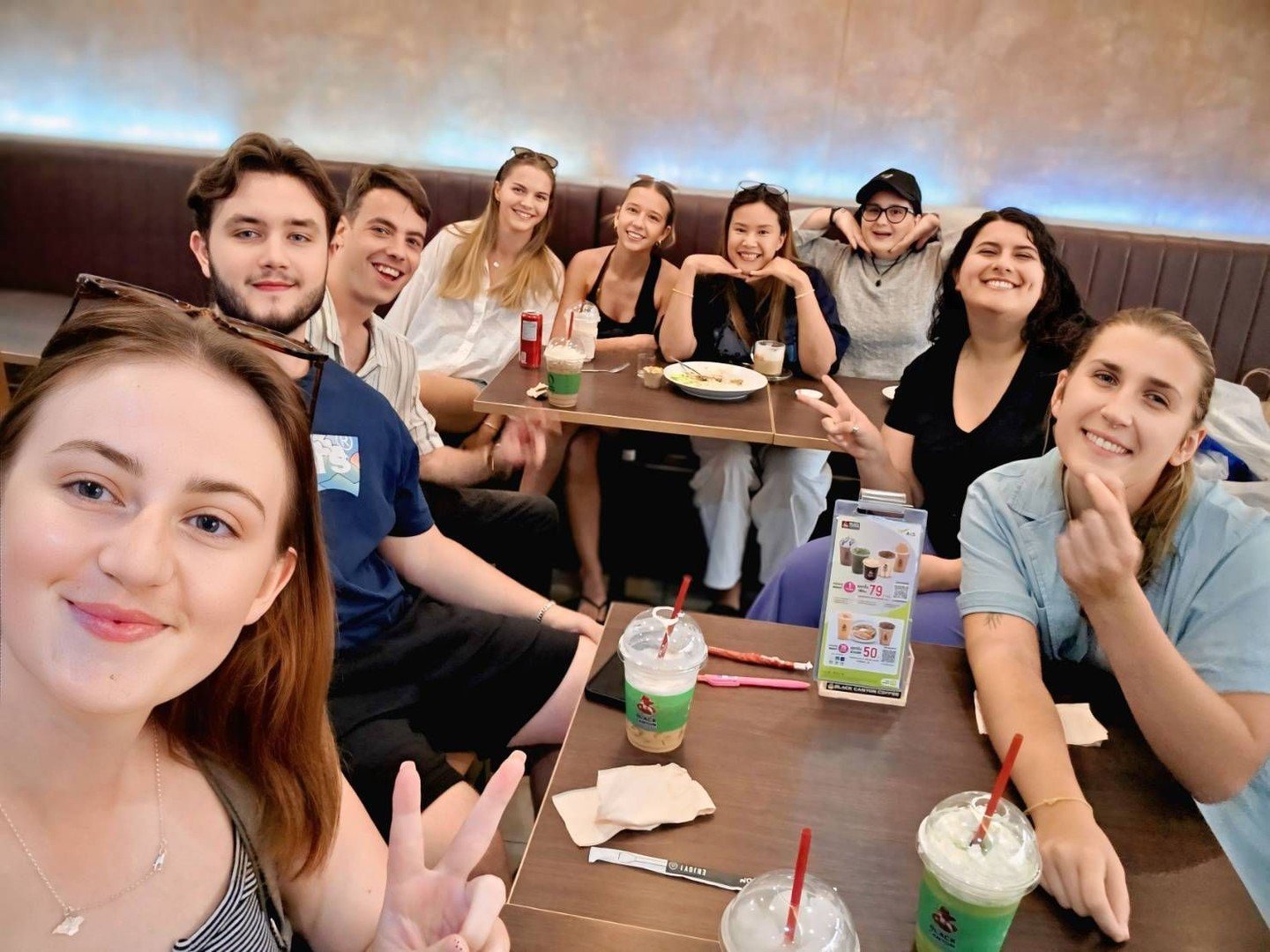 Team hangout vibes with the amazing KET Teachers! 

Nothing beats good food, iced matcha lattes, and great company after a day of teaching. Fueling up and making memories.

A huge thank you to all the incredible KET Teachers for your passion, dedicat