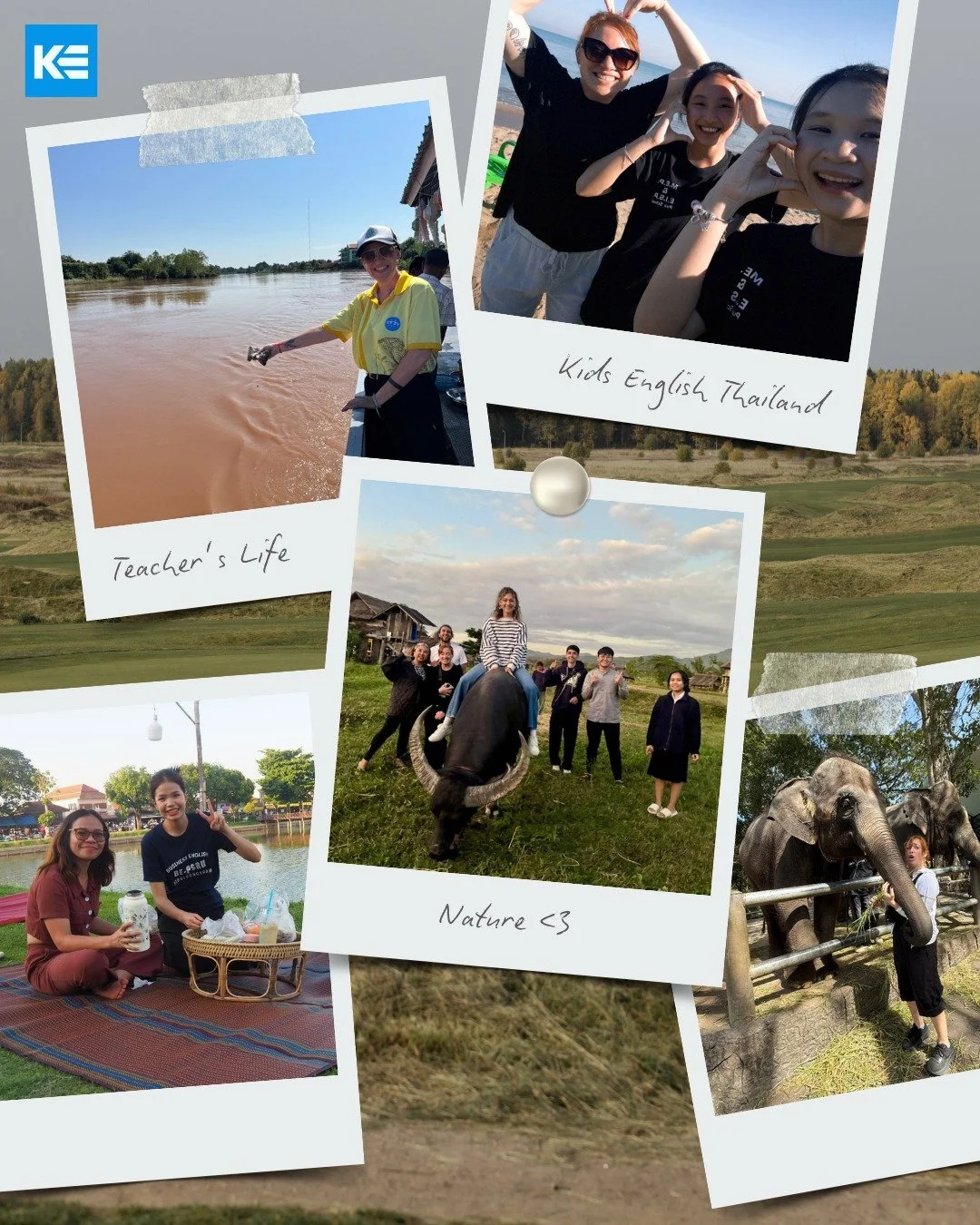 What&rsquo;s it really like to be a teacher in Thailand? 

Weekdays: inspiring young minds, watching them light up when they finally say a new English word correctly.
Weekends &amp; holidays: this. 

Exploring misty northern mountains, feeding elepha