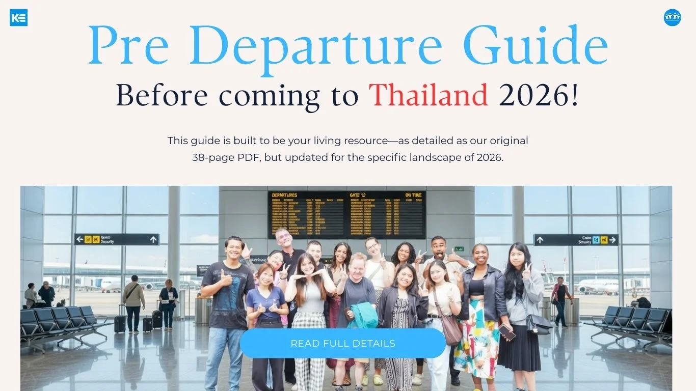 Pre-Departure Guide Thailand 2026