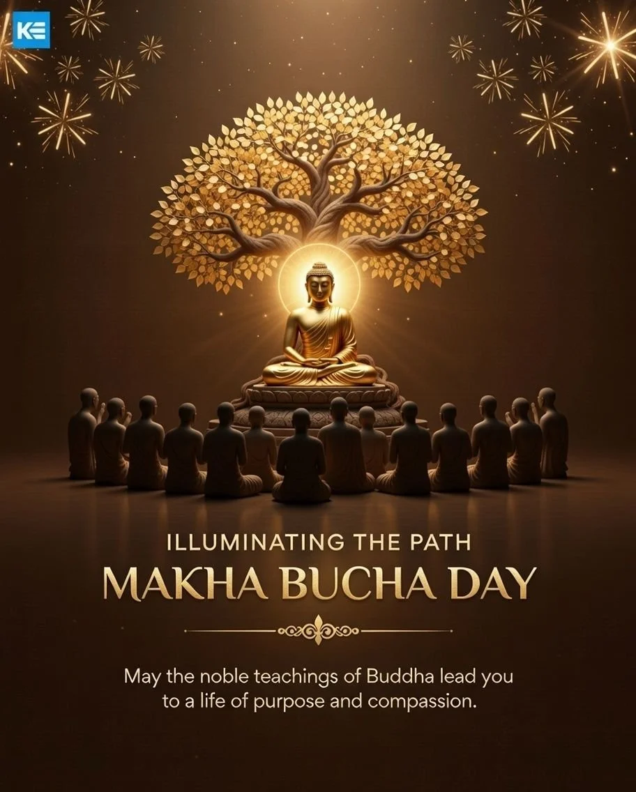 Wishing all our families and little learners a peaceful Makha Bucha Day today!

On this special full moon day (Tuesday, March 3rd), Thailand comes together to honor the Buddha's teachings, reflect on kindness, and walk mindfully around temples with c