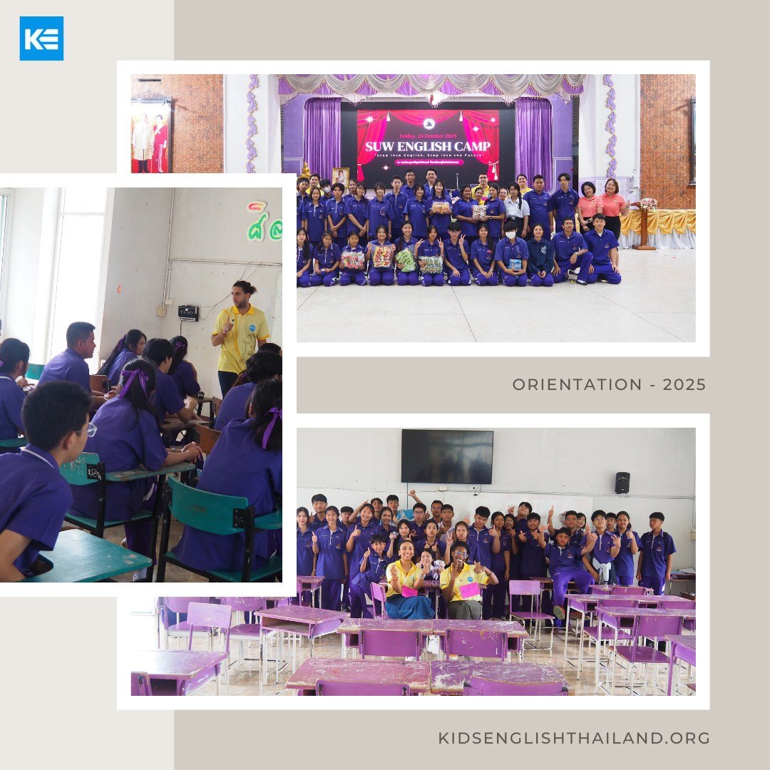 Real Classrooms. Real Kids. Real Training.
Every year, our new teachers don&rsquo;t just learn theory &mdash; they step straight into Thai schools for hands-on teaching practicum during Orientation.

They&rsquo;re in front of actual students, plannin