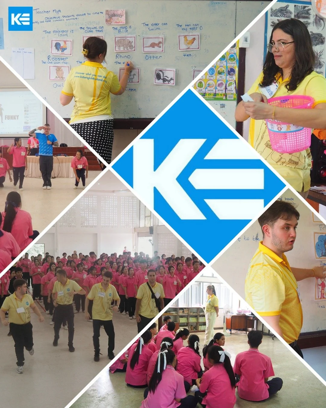 The Grand Finale of Every KET Orientation: Real Teaching Experience!

On the last day of orientation, we don&rsquo;t just talk about teaching in Thailand &mdash; we put our new teachers straight into a real Thai school classroom.

Our English Camp gi