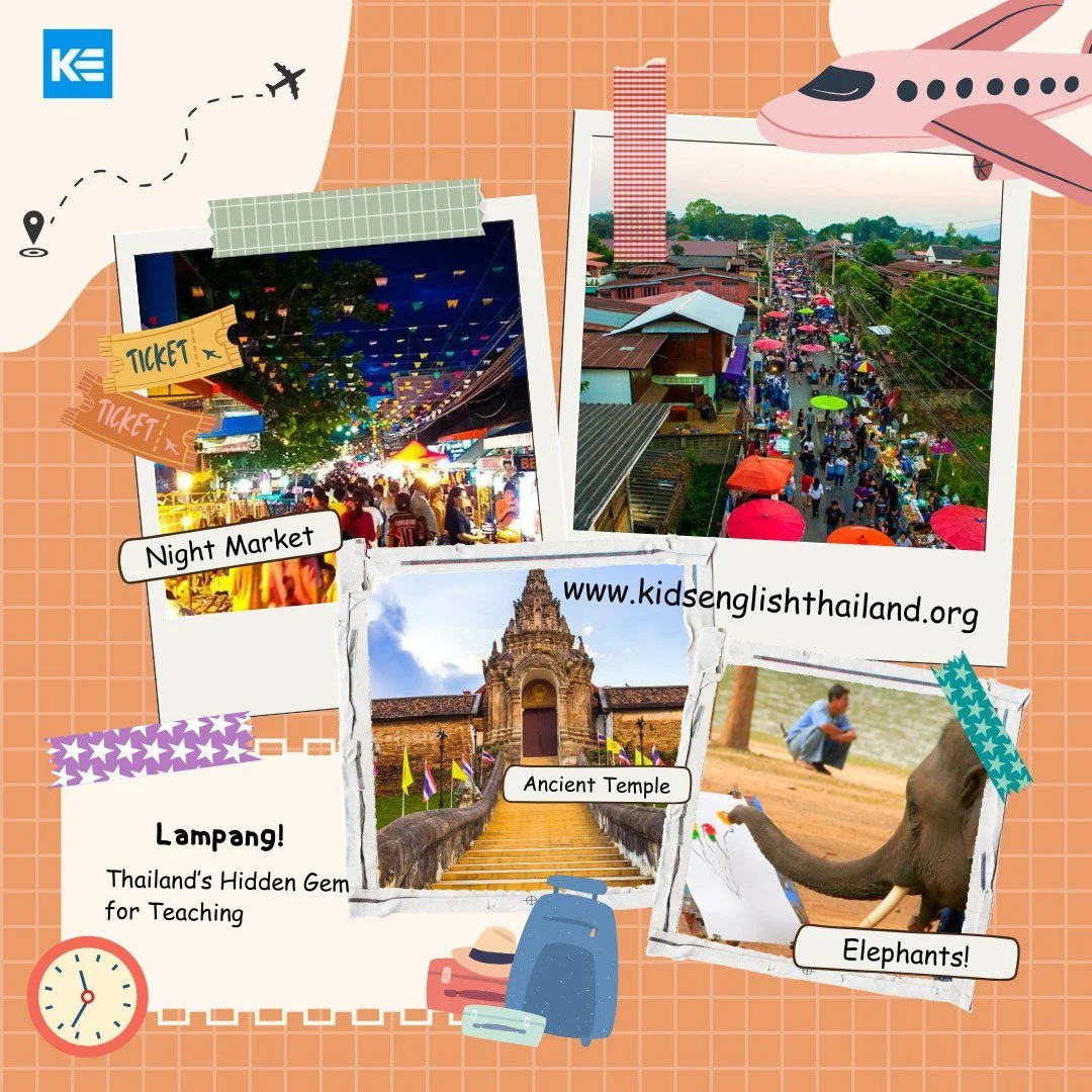 Lampang: Thailand&rsquo;s Hidden Gem for Teaching

Most people head to the big cities or beaches&hellip; but some of our happiest teachers choose Lampang &mdash; a peaceful northern province that feels like the &ldquo;real Thailand.&rdquo;

Here you&