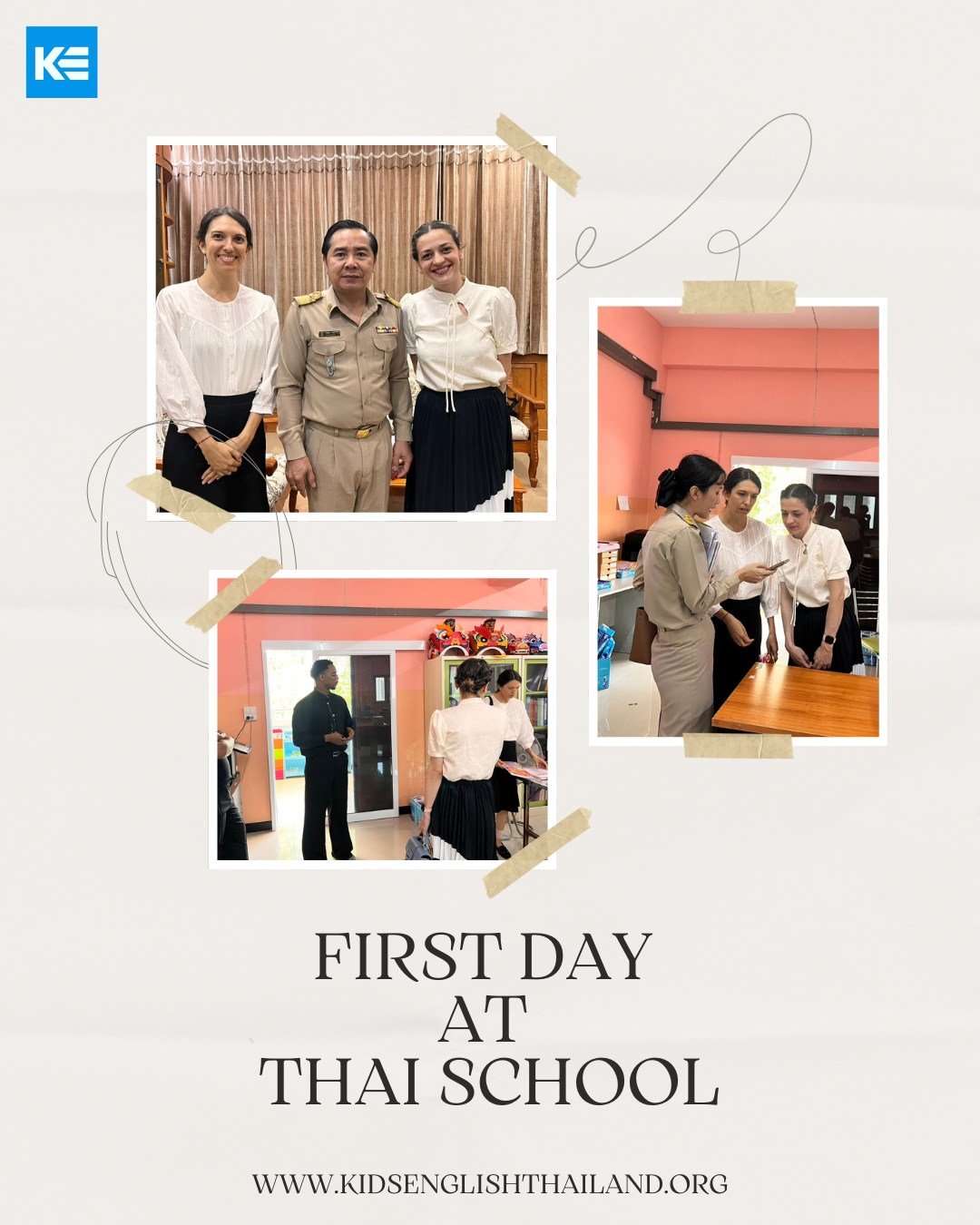 Teacher Damaris and Teacher Paula have officially started their teaching journey!

On their very first day, they arrived at school, met their new colleagues, and had a warm welcome from the school management. You can feel the excitement and positive 