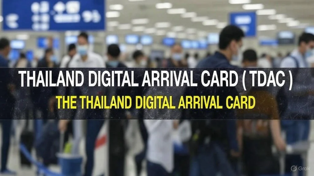 Thailand Digital Arrival Card 2026: The Complete TDAC Guide