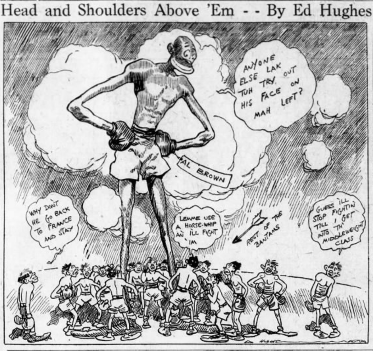 Cartoon originally published in ' The Brooklyn Daily Eagle’, June 19th, 1929