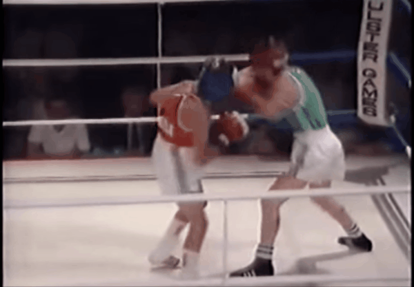 Even if Arturo got outclassed, outboxed in this fight, you could see the heart he had even at 16, staying on his feet throwing back until his corner stopped the fight. Arturo would just never stop trying. He already had the heart of a champion.