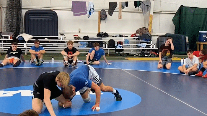 Coach Jordan demonstrates a method for dealing with the Closed Whizzer.