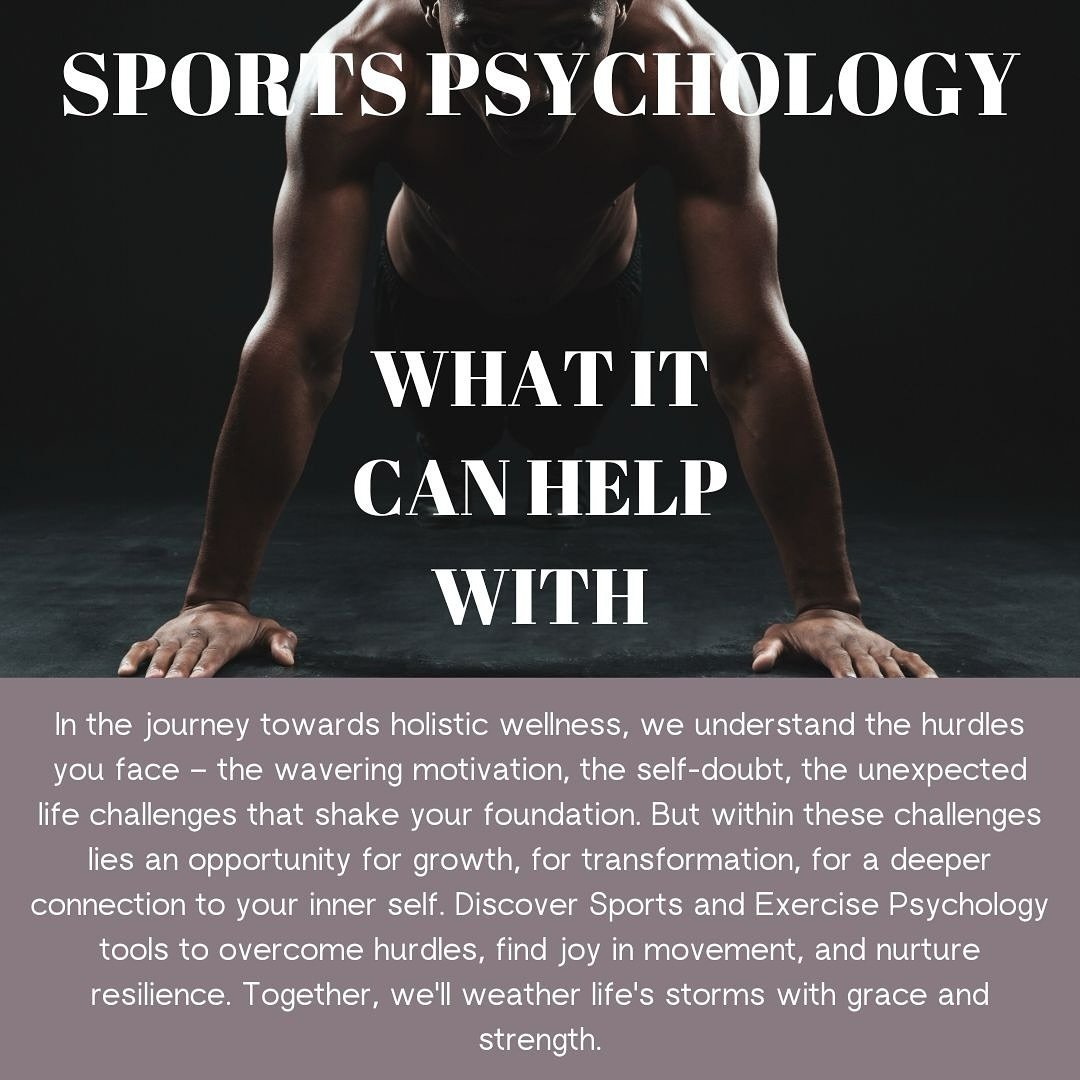 You don&rsquo;t need to be a professional athlete to benefit from sessions with our sports psychologist Valentina Pierangeli🏅
.
.

#anxiety #anxietyrelief #anxietysupport #anxietyawareness #psychology #psychologist #psychologyfacts #therapy #therapy