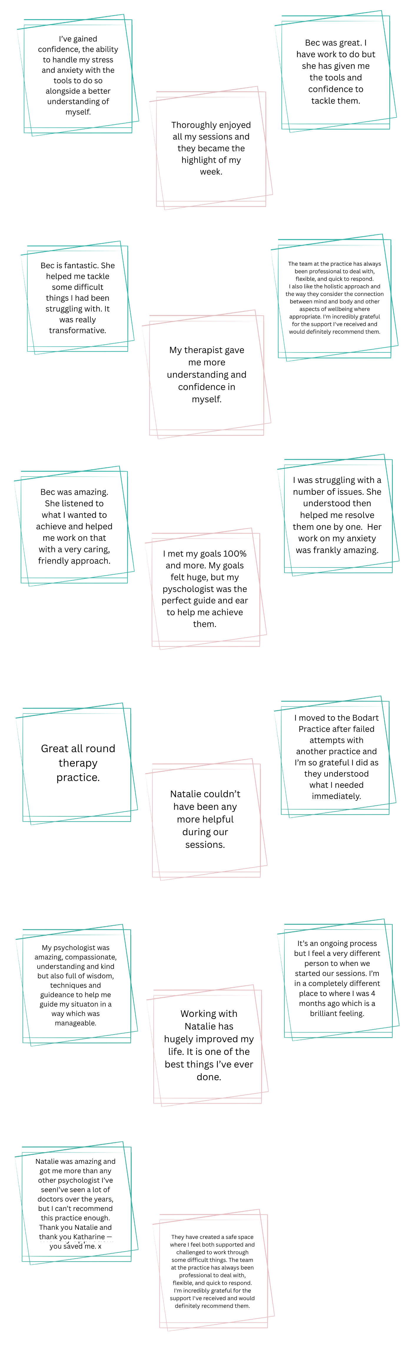 therapy reviews