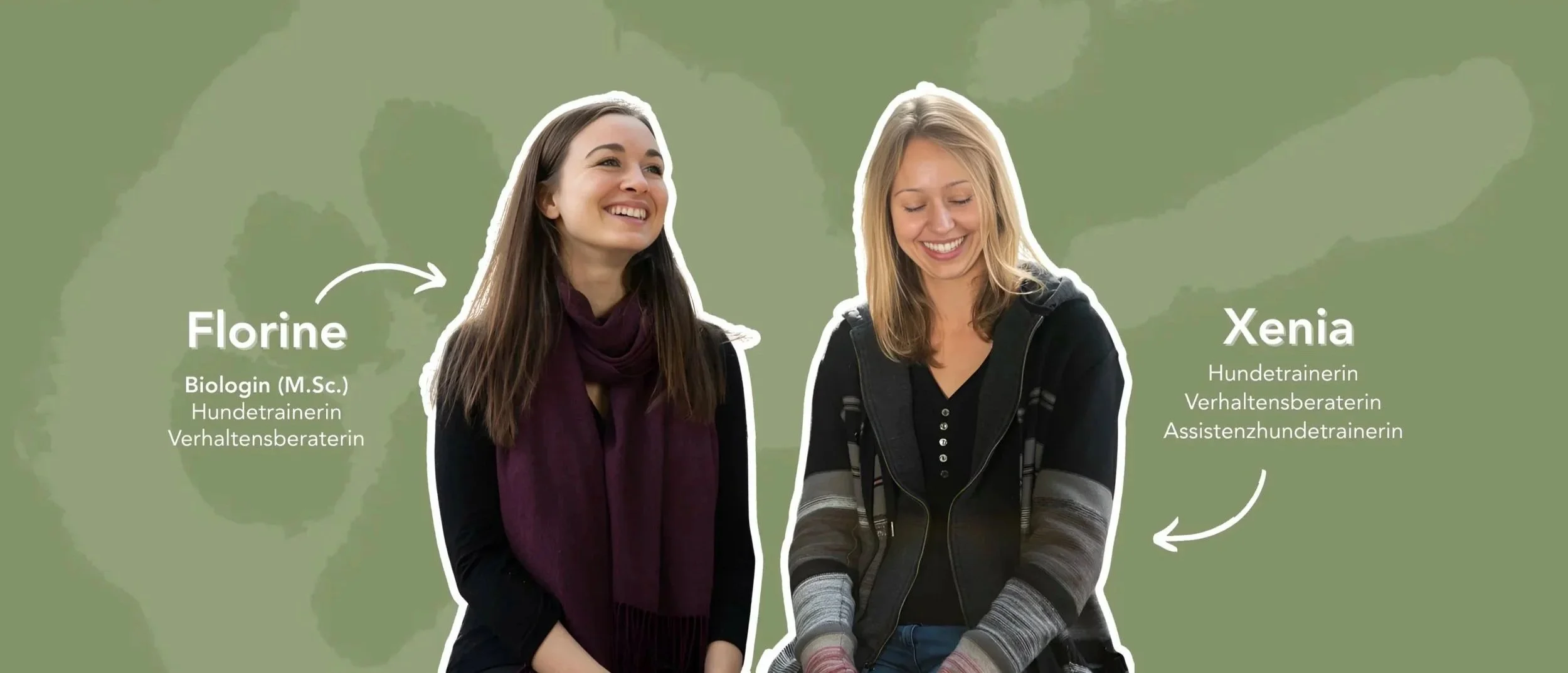 Florine und Xenia, Inhaberinnen der Hundeschule OHANA