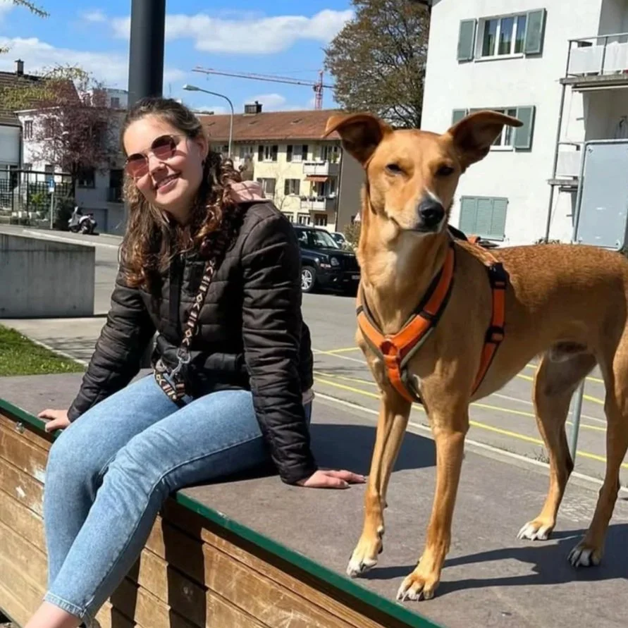 Céline mit Merlo