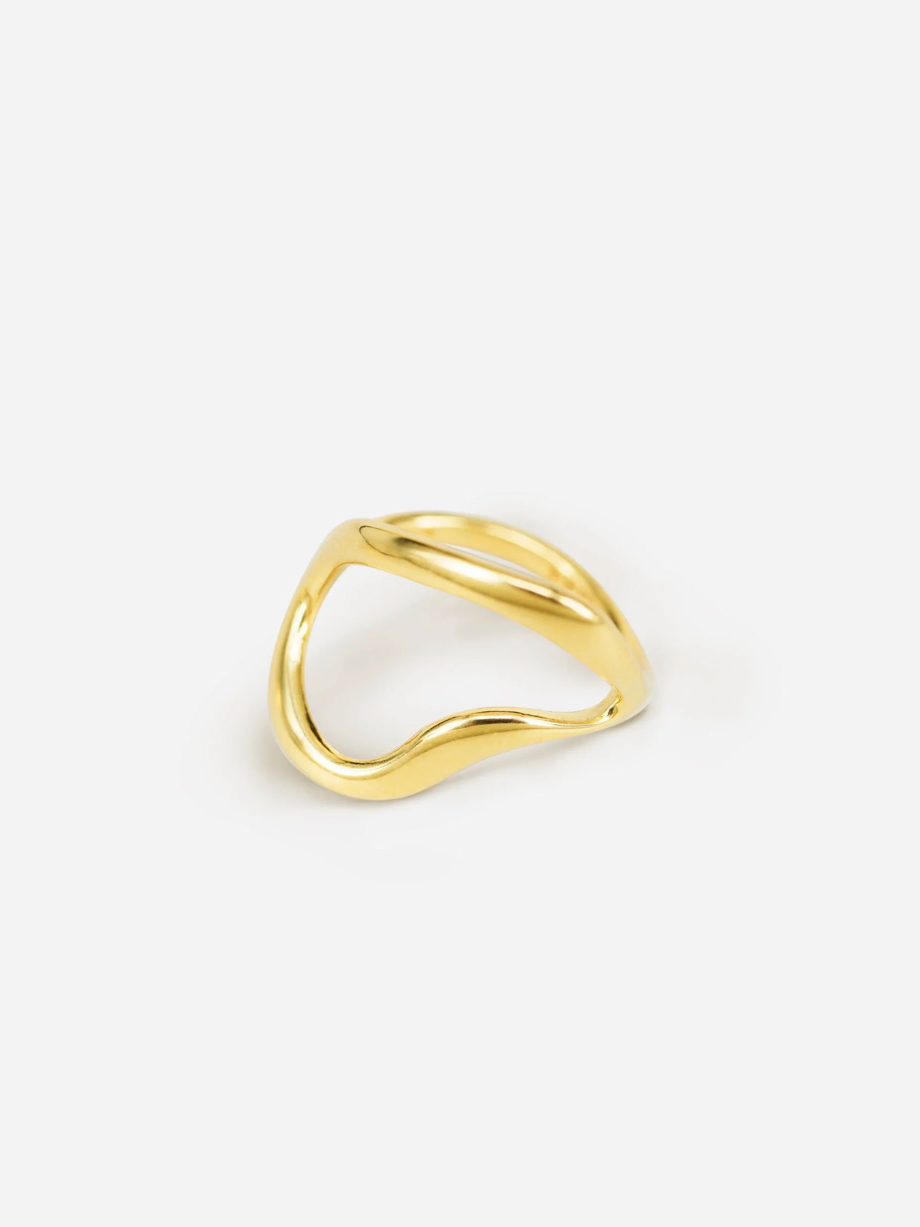 SUNHOLE RING / EARTHWORK Nº4 — VERMEIL
