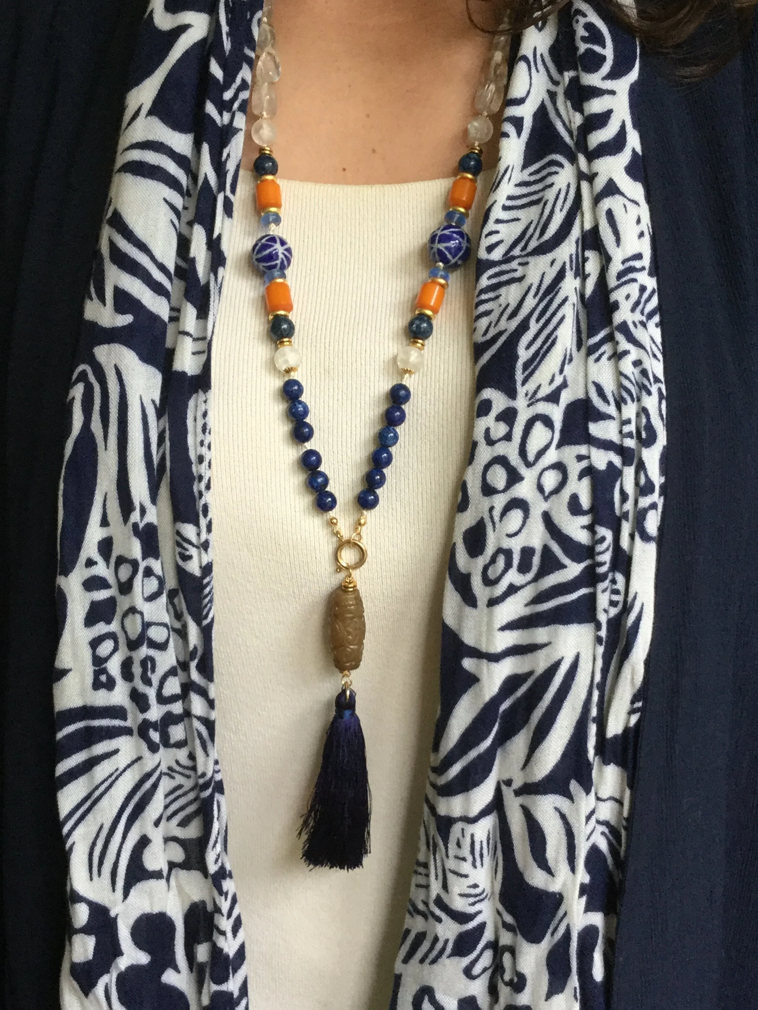 Anna's Tassel Necklace