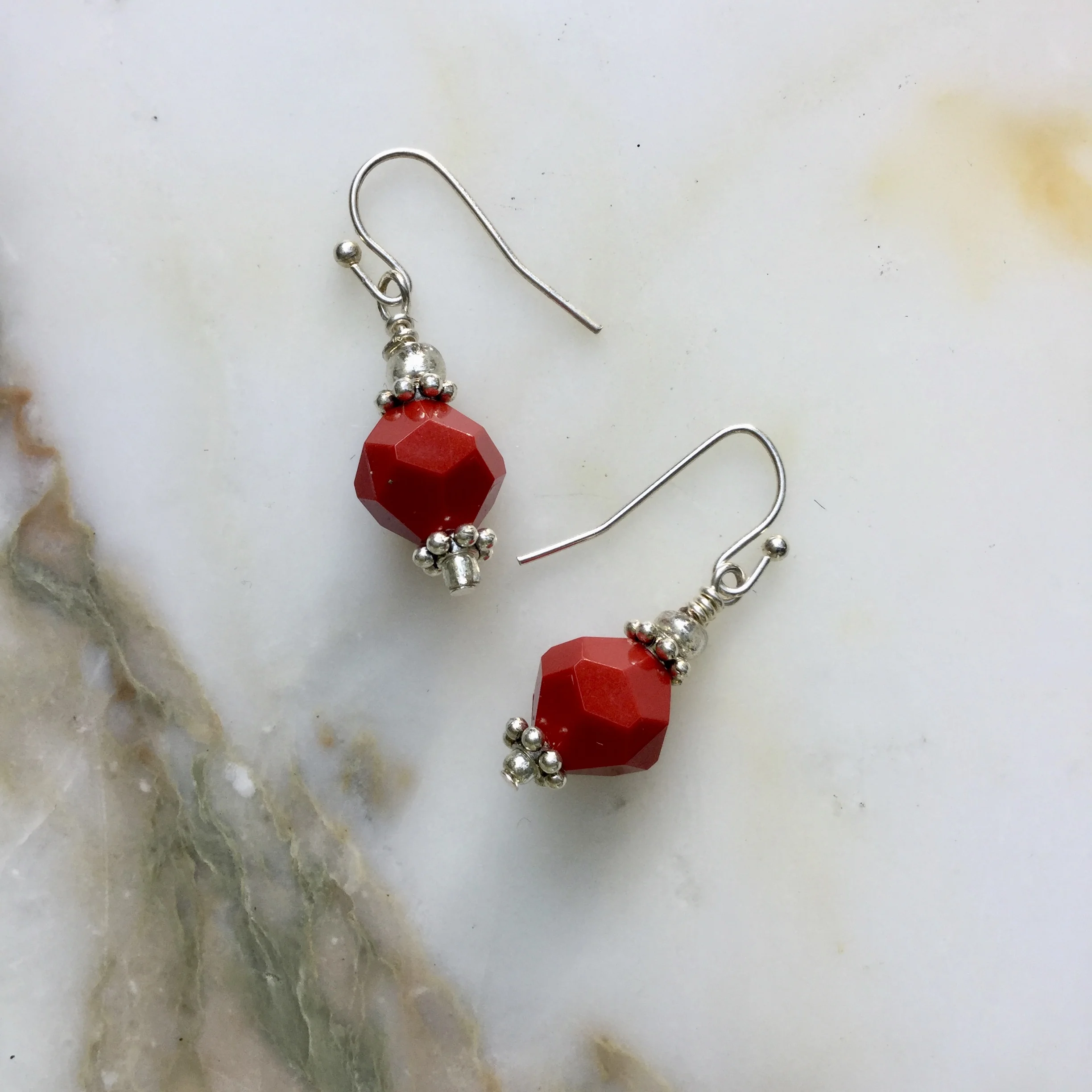 Little Red Earrings