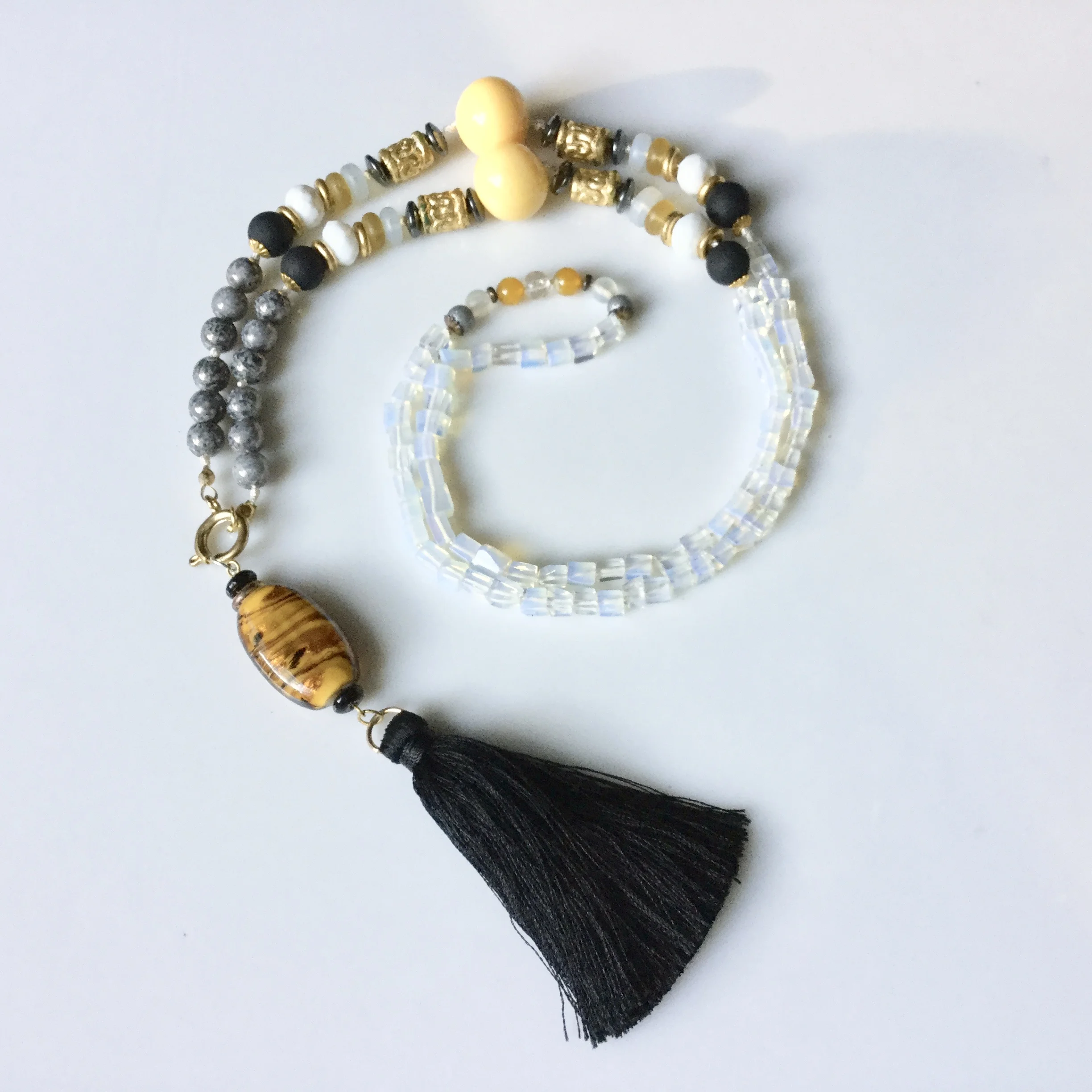 Freddie’s Yellow Tassel Necklace