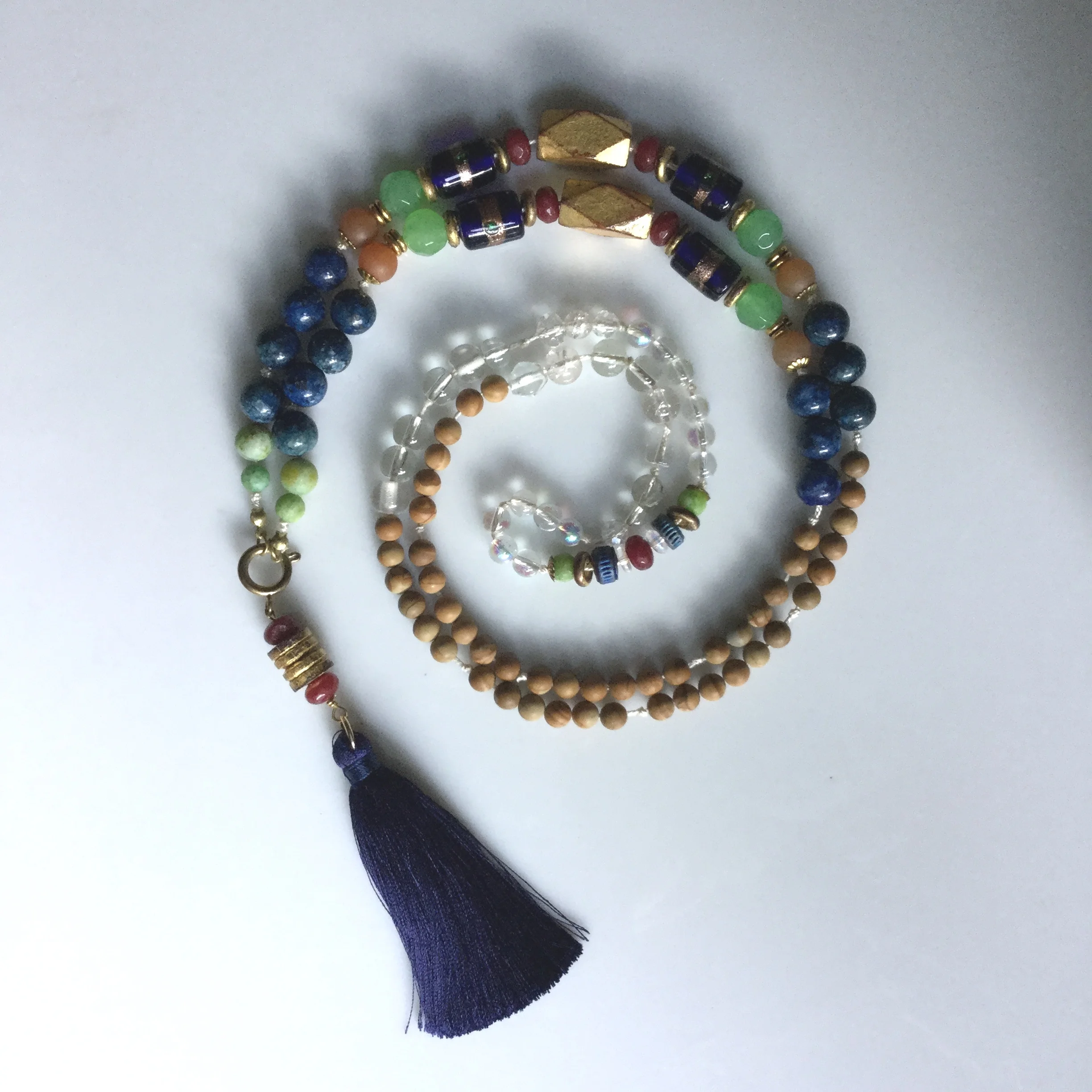 Egyptian Theatre Tassel Necklace