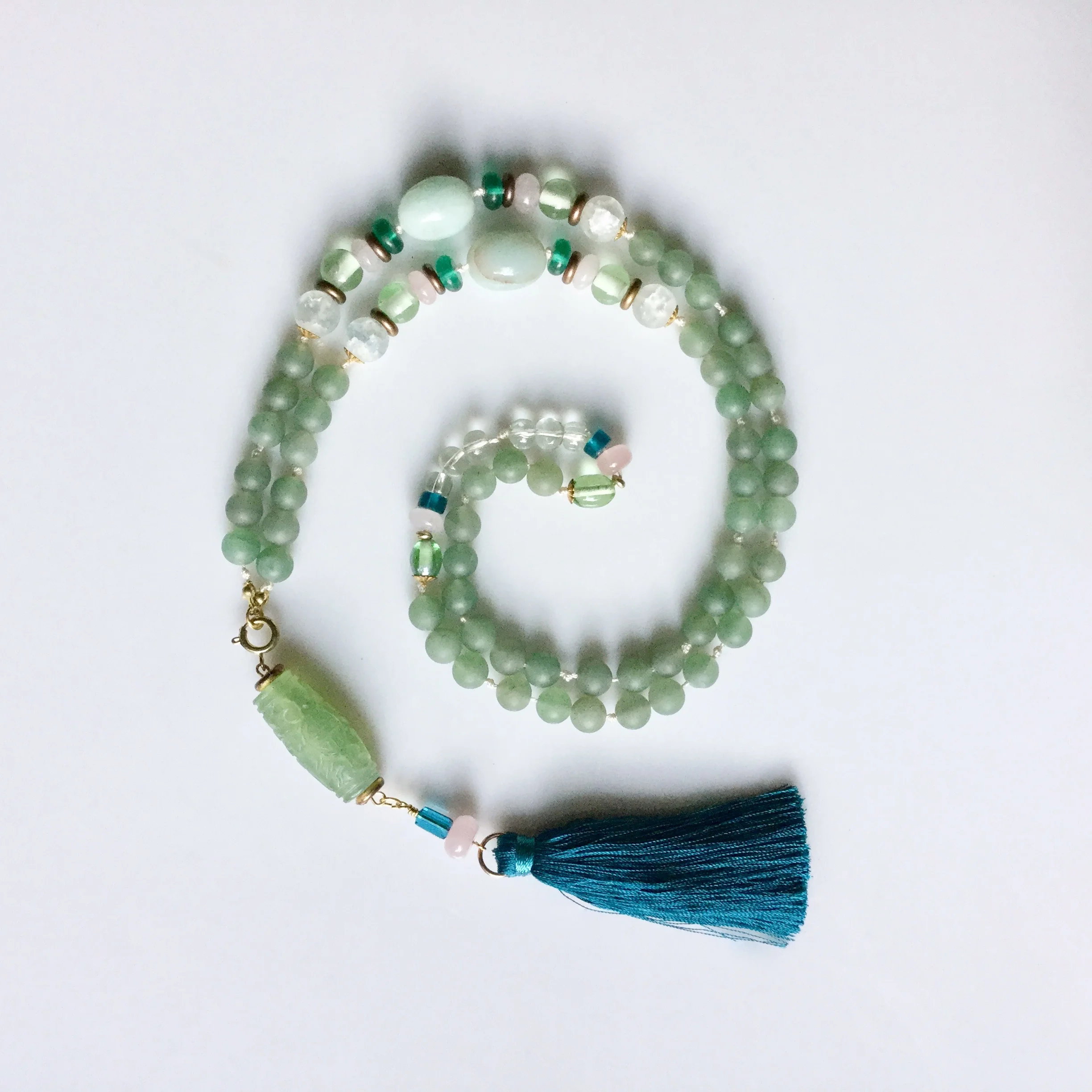 Red Robin-Inspired Tassel Necklace