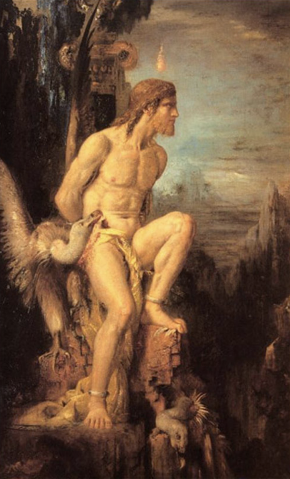 Prometheus, 1868 Artist: Gustave Moreau