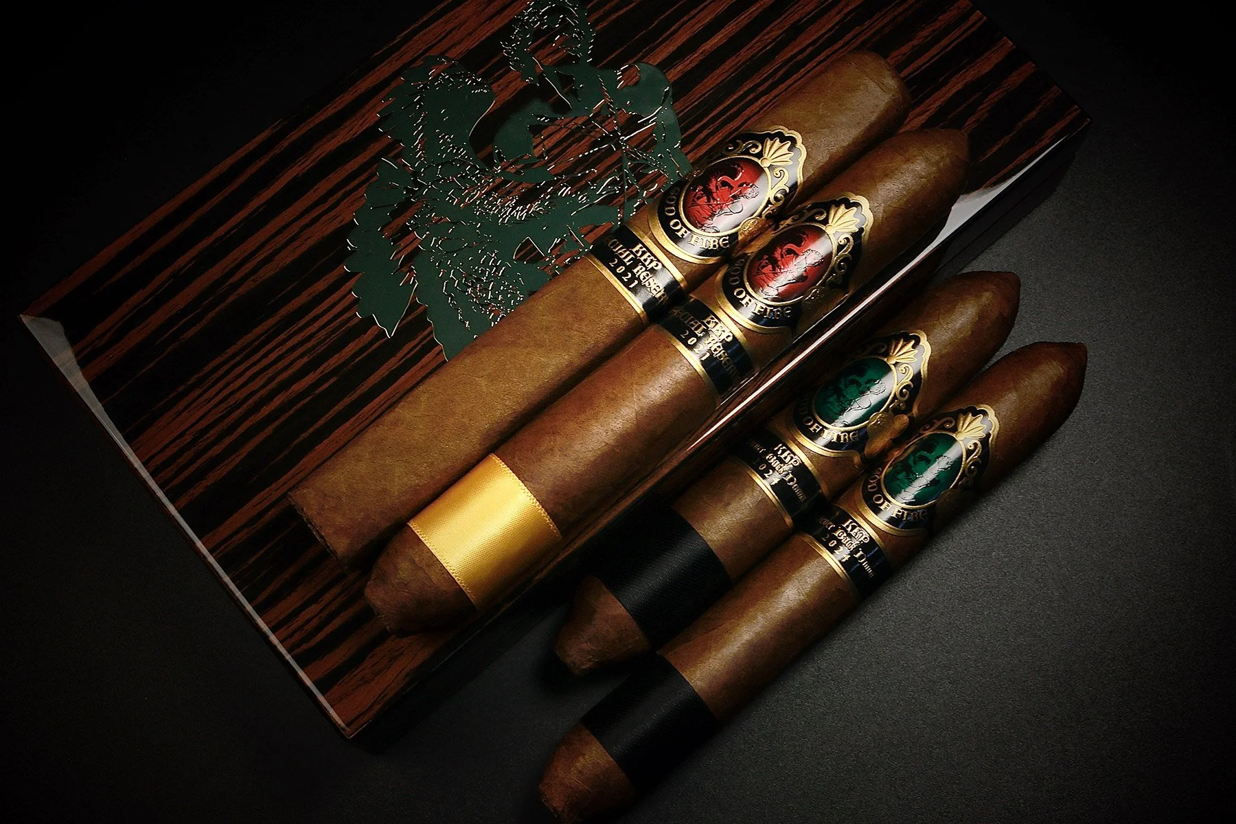 Macassar Ebony Travel Humidor