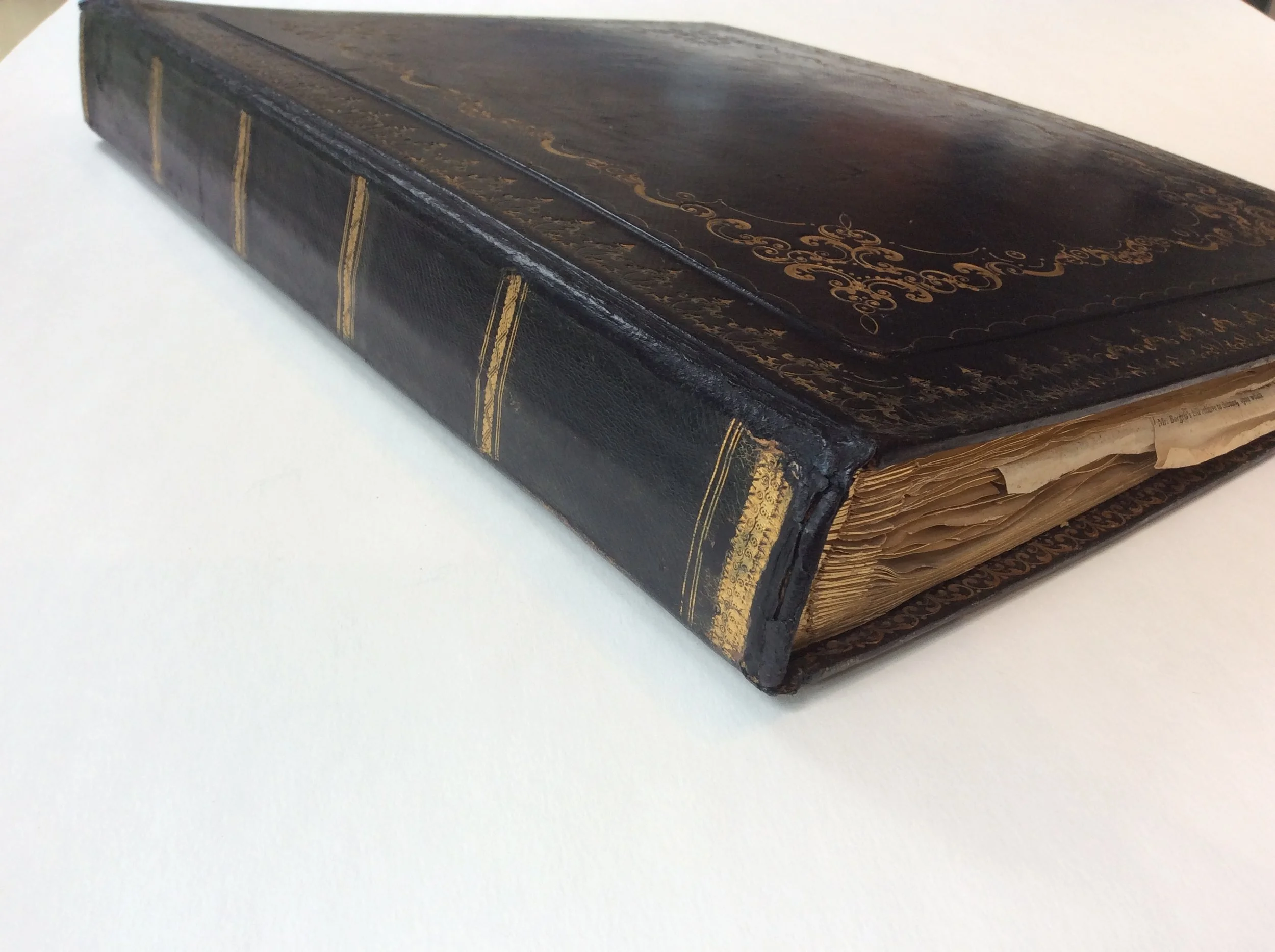  Restoring and re-backing damaged albums. 