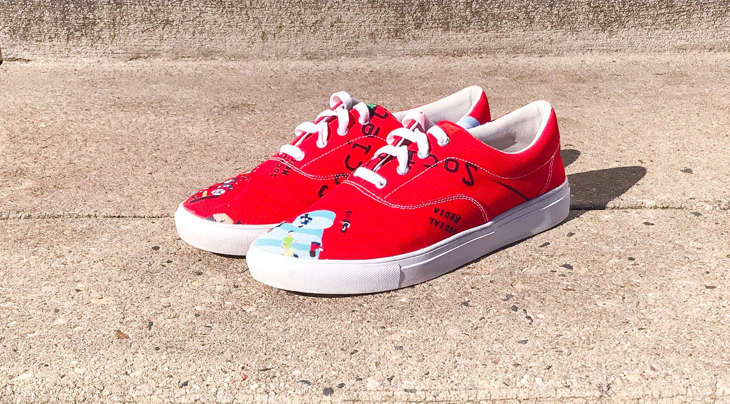 "Society" Platform Lowtops 