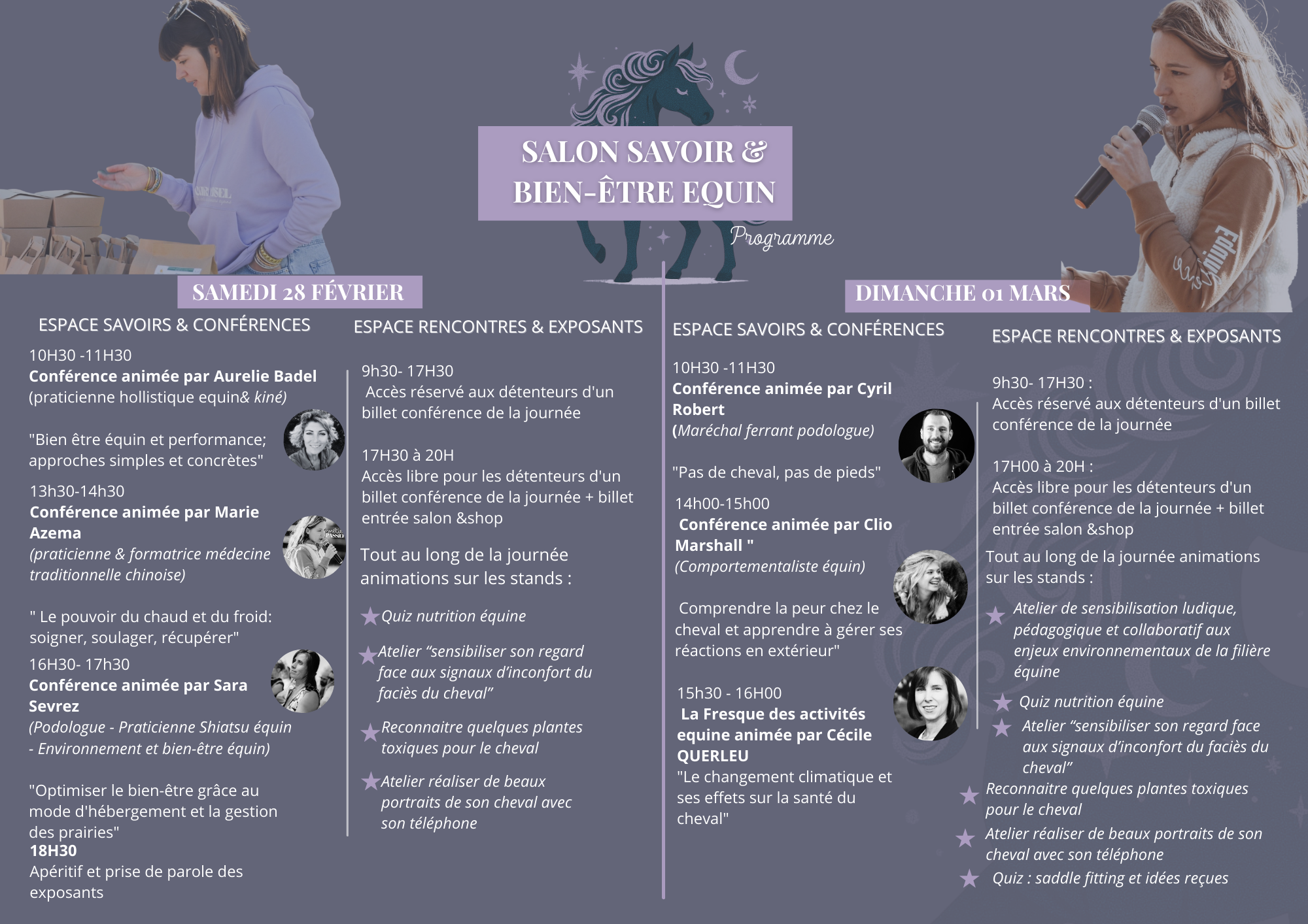 programme salon savoir et bien-être équin 2026