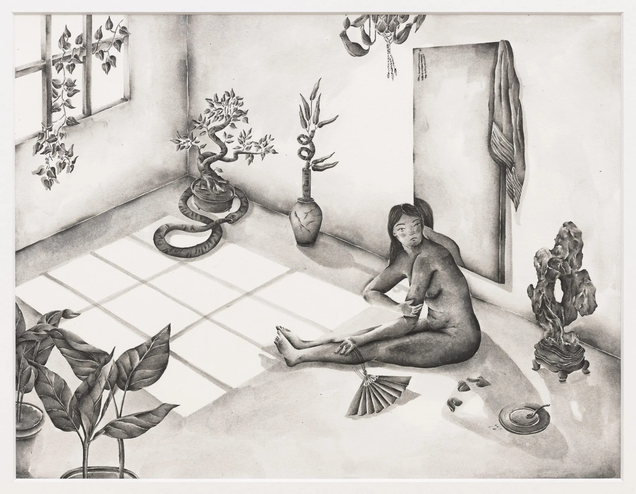  2014, sumi ink on paper, 11” x 14” 