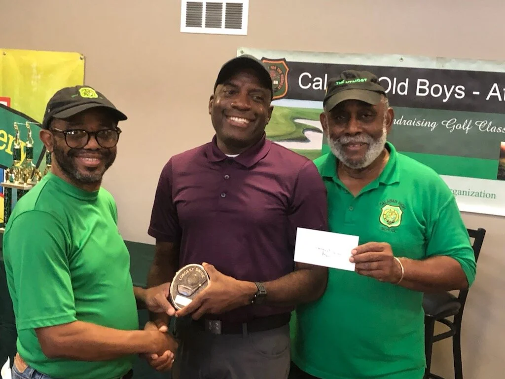 Winner of the Men’s Longest Drive prize