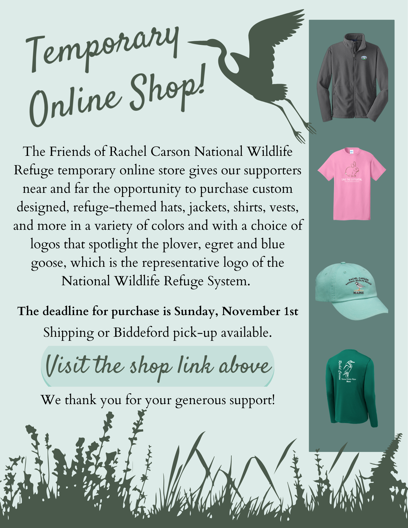 Temporary Online Shop!