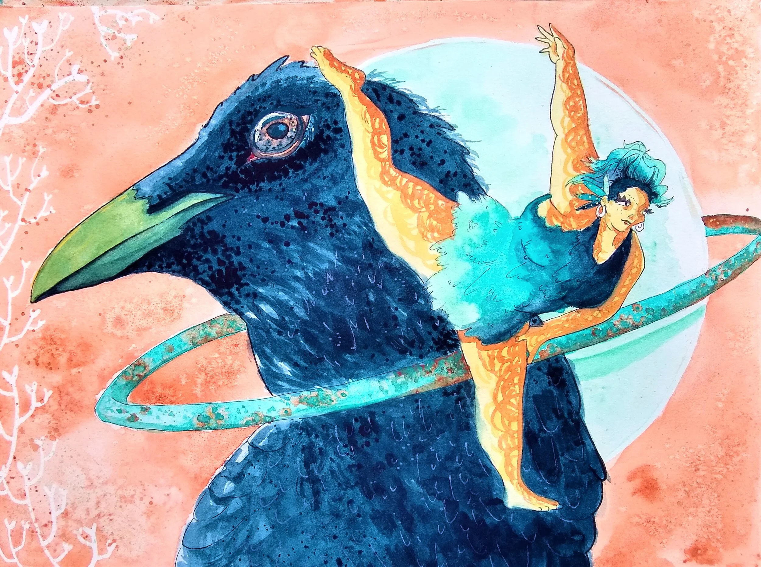 The Making of a Lovely Large Lady: My Painting Process — Art Over Easy