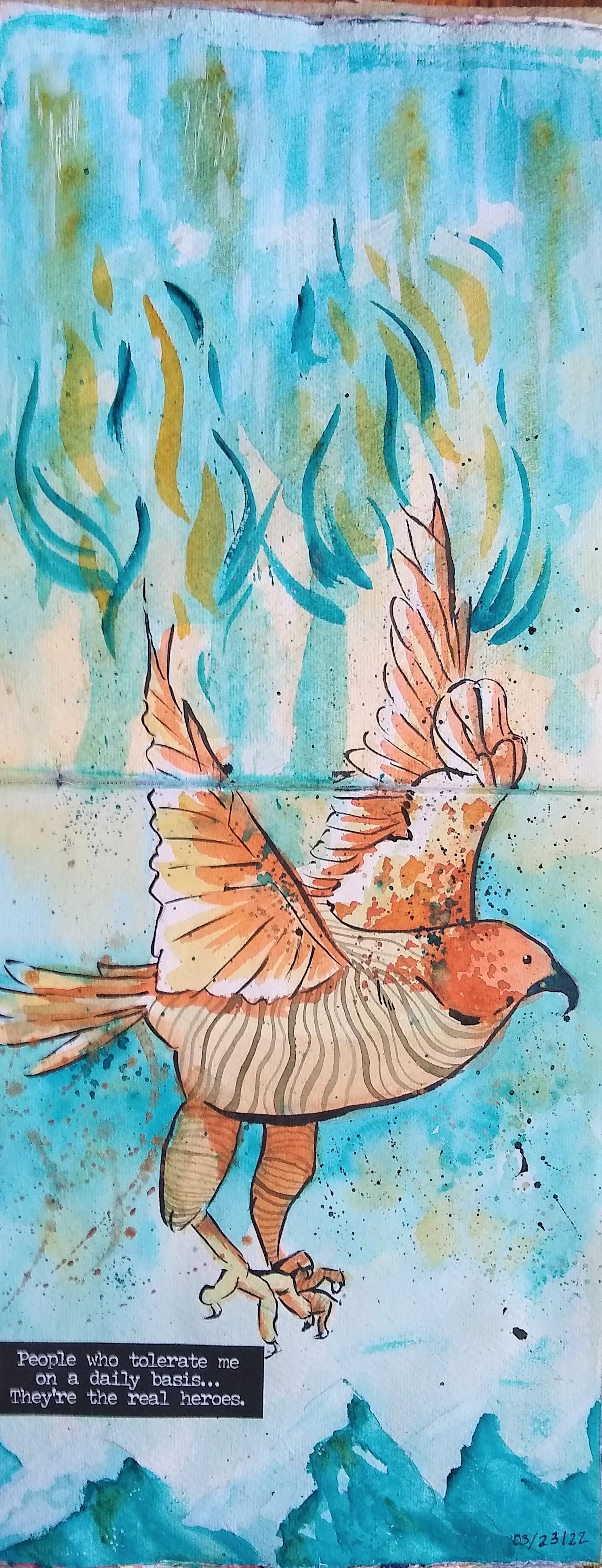 Color pencil and sketchbook on wooden background - Northwest Creative &  Expressive Arts Institute