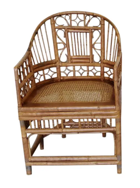 Chinese Chippendale Bamboo Chairs