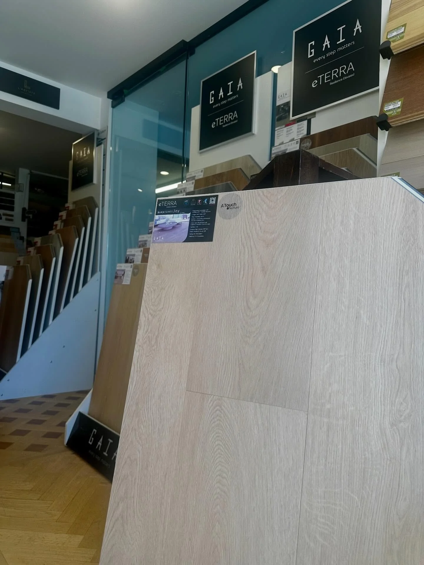 ***Spring Sale &mdash; 10% OFF through April 30th.***
Introducing our most popular SPC brand &mdash; GAIA. The ultimate hardwood alternative for San Francisco homes and commercial spaces, and the Black Series Joy is one of our absolute favorites. Wid