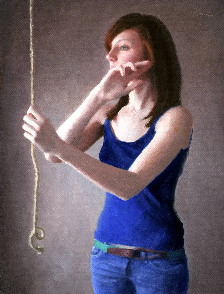 Naomi with a Rope
