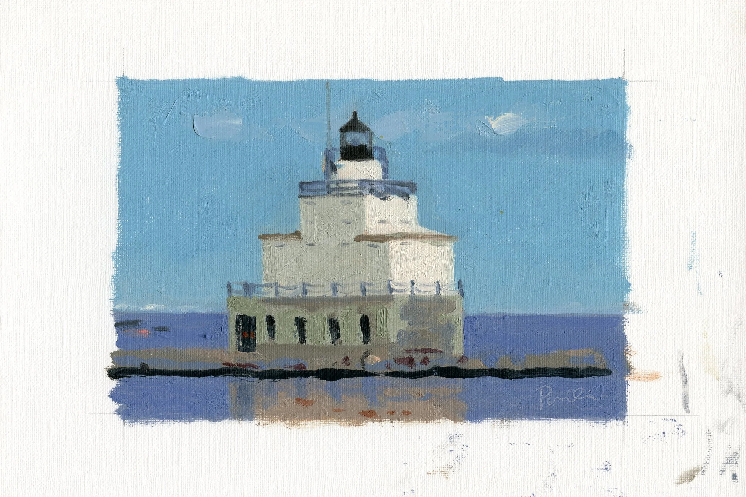 Manitowoc Breakwater Light Study