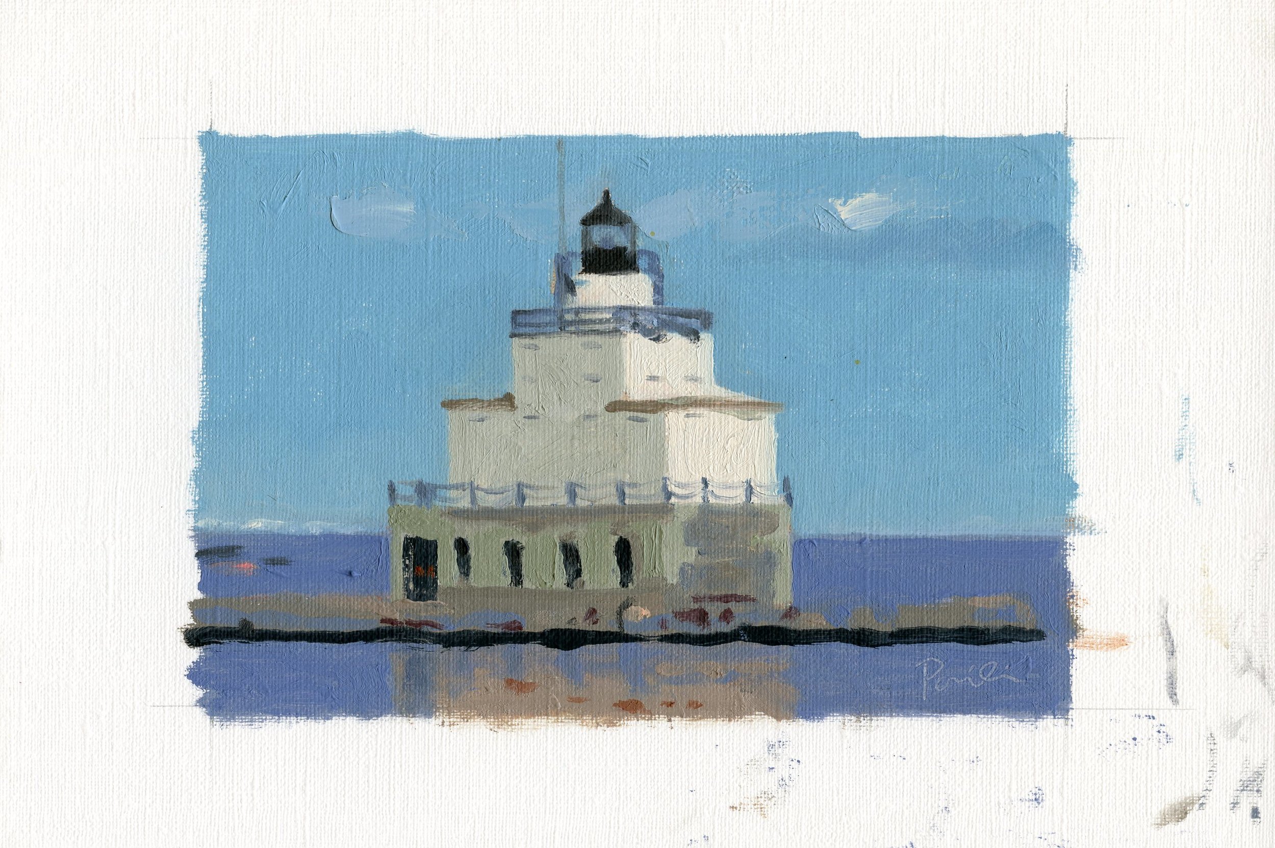 Manitowoc Breakwater Light Study