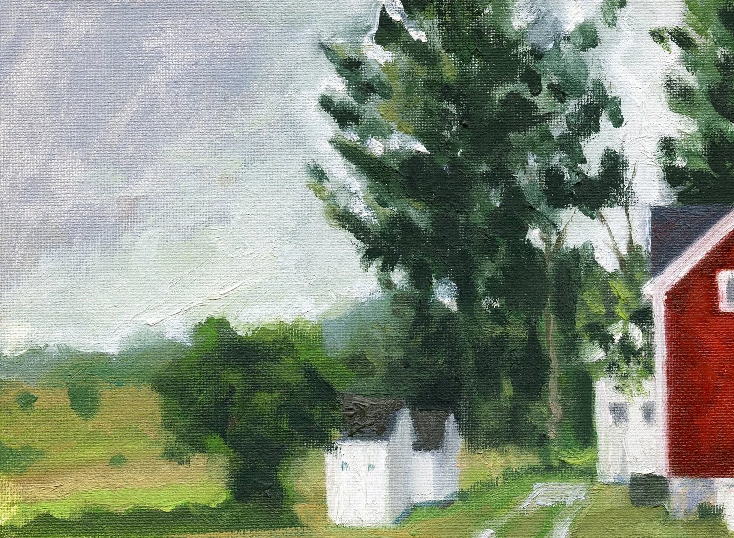 Granary at Thoreson Farm, Port Oneida