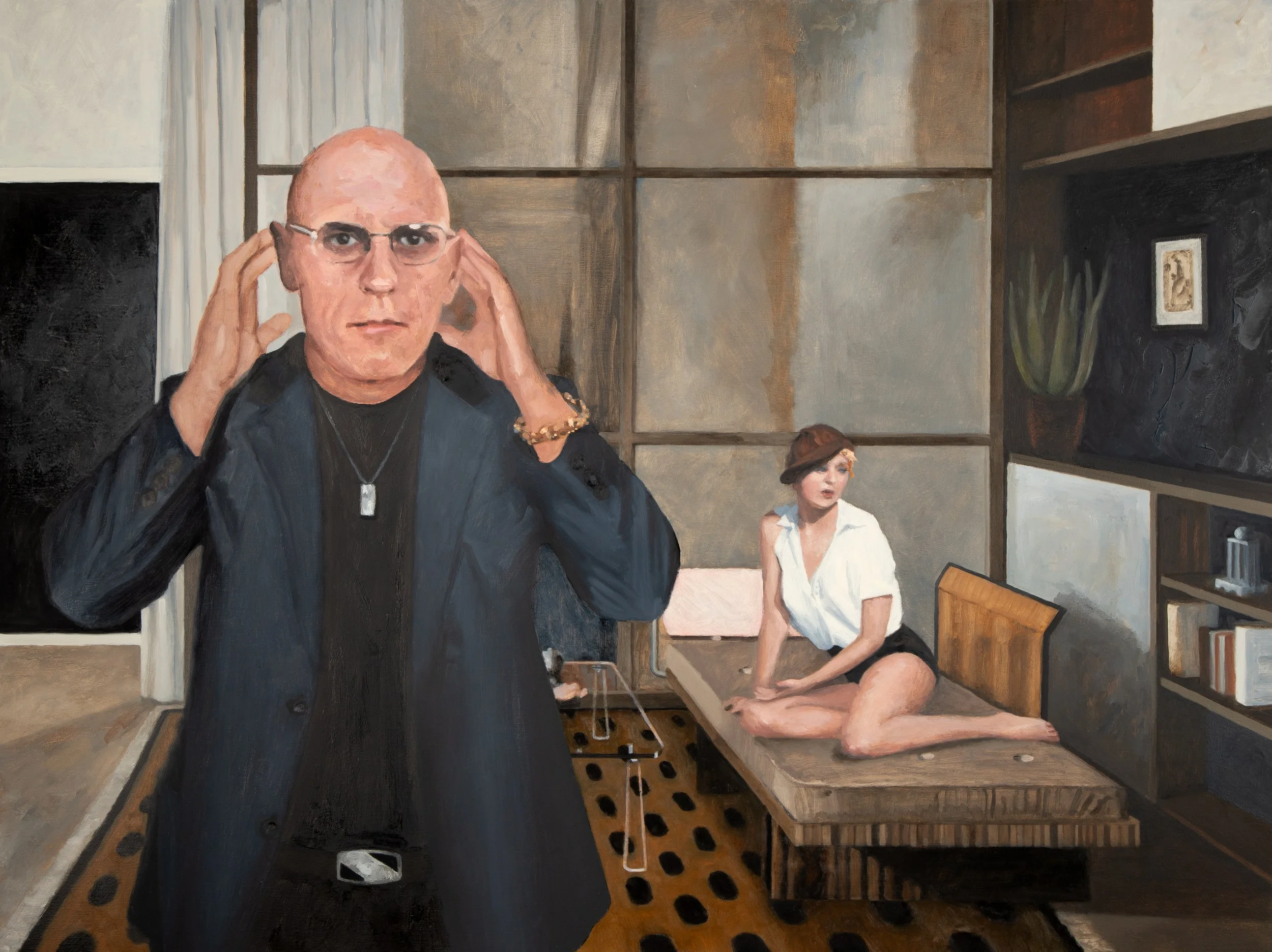 Now What, Oil on cradled panel, 30 x 40 in., 2026