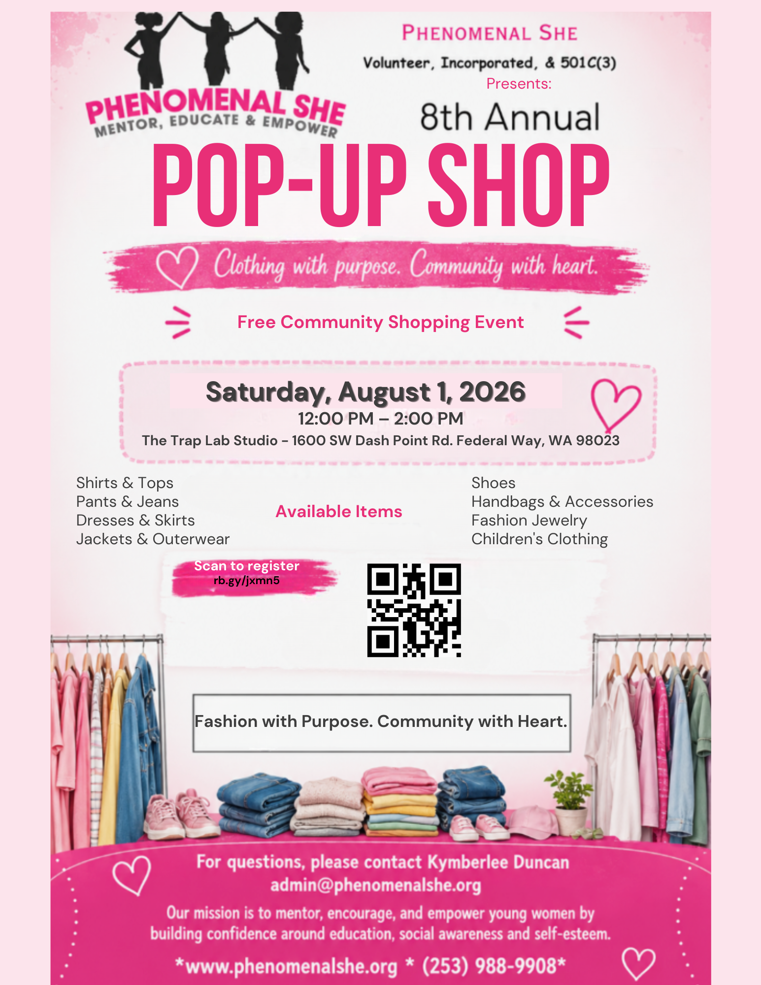 Phenomenal She’s 8th Annual Pop-Up Shop